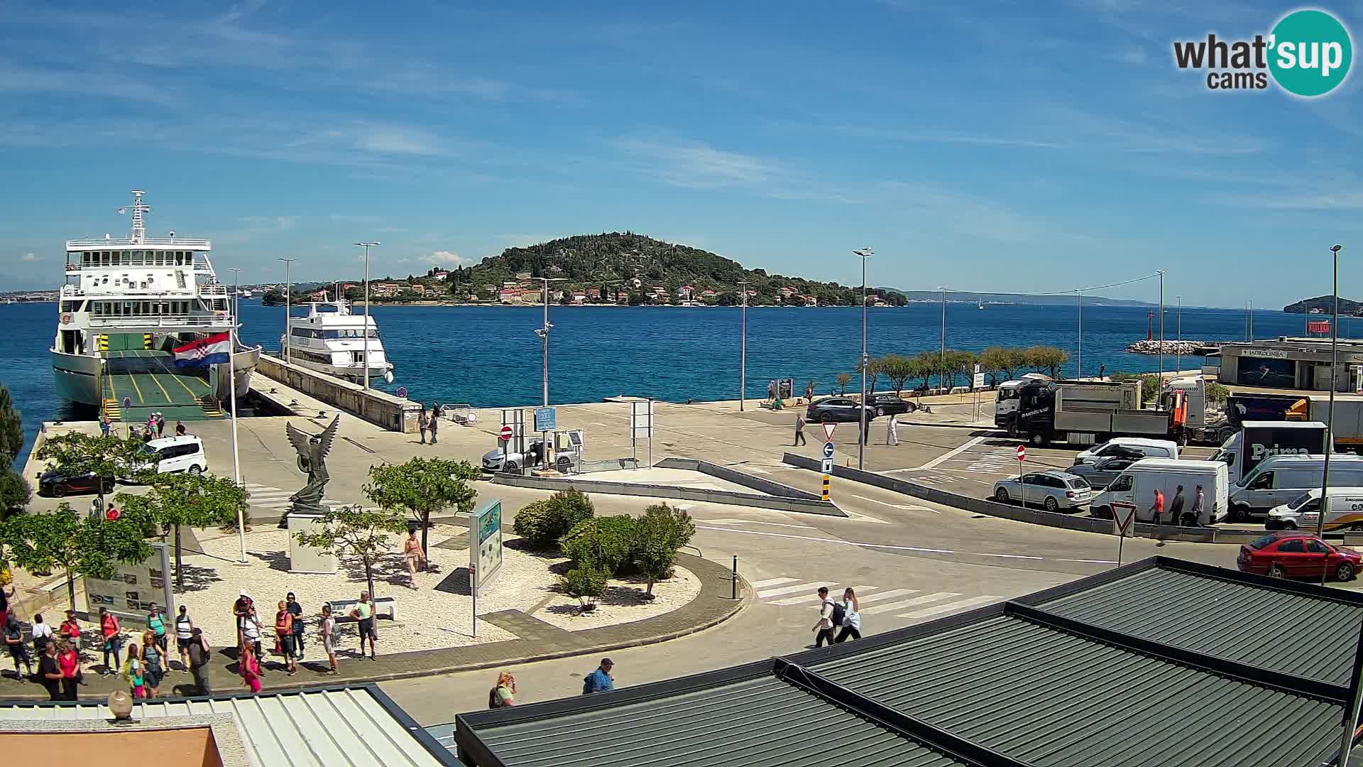 UGLJAN Webcam – Preko-Fähre nach Zadar