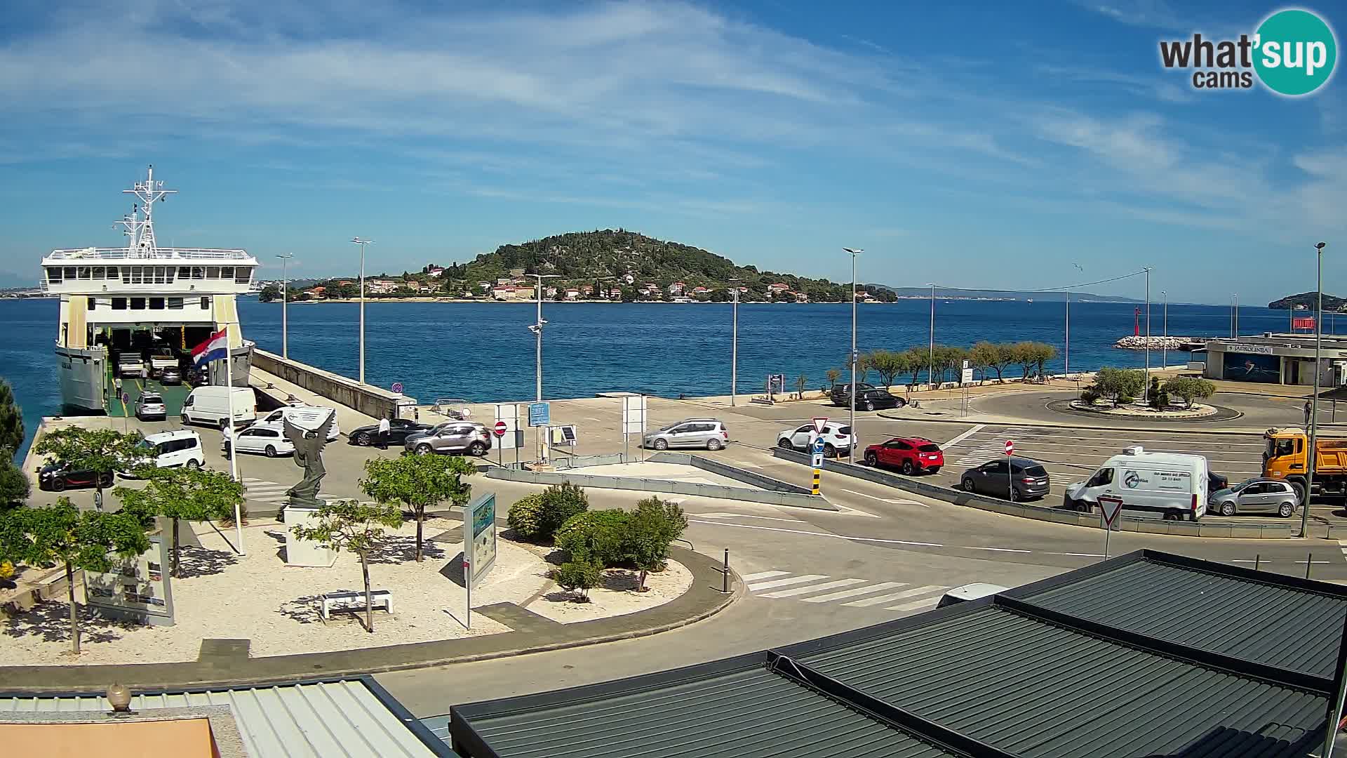 UGLJAN Webcam – Preko-Fähre nach Zadar
