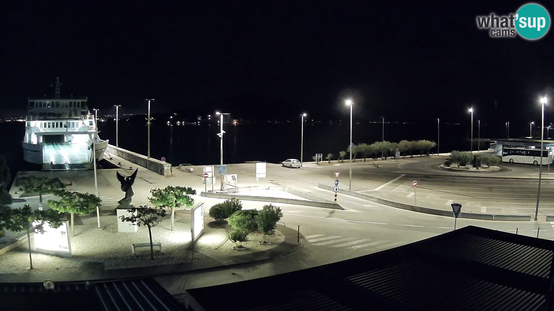 Webcam Ugljan – Preko Ferry to Zadar