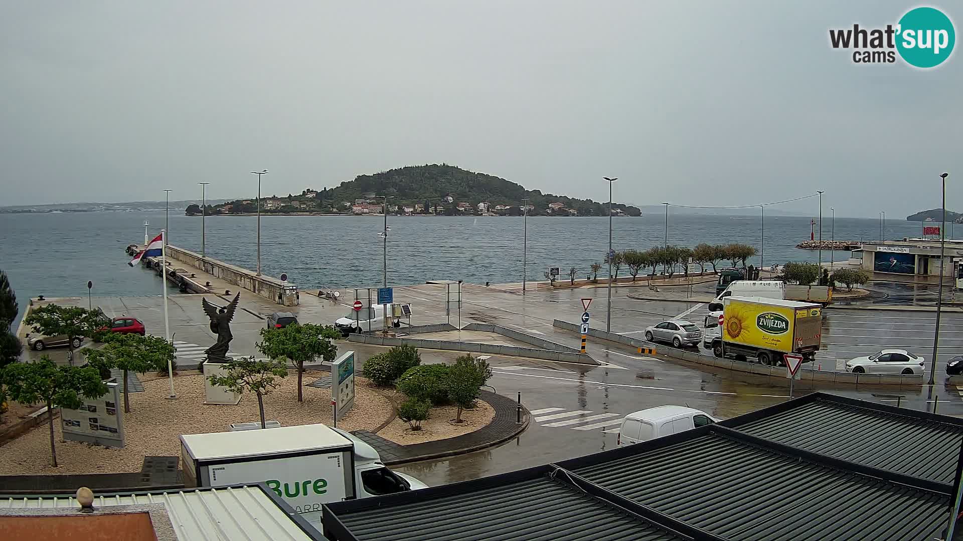 Webcam Ugljan – Preko Ferry to Zadar