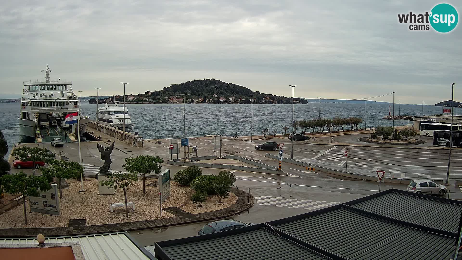 UGLJAN Webcam – Preko-Fähre nach Zadar