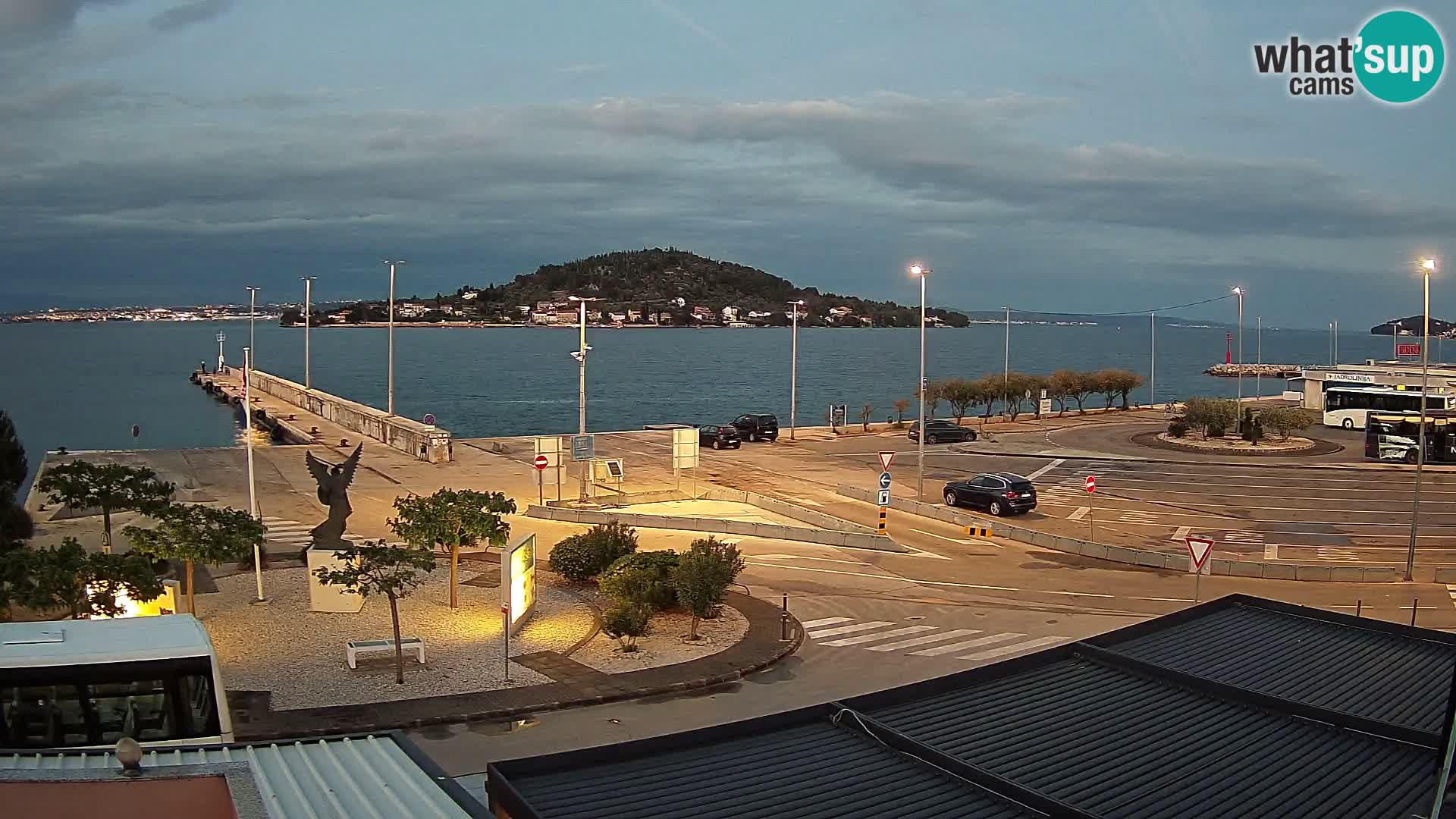 Webcam Ugljan – Preko Ferry to Zadar