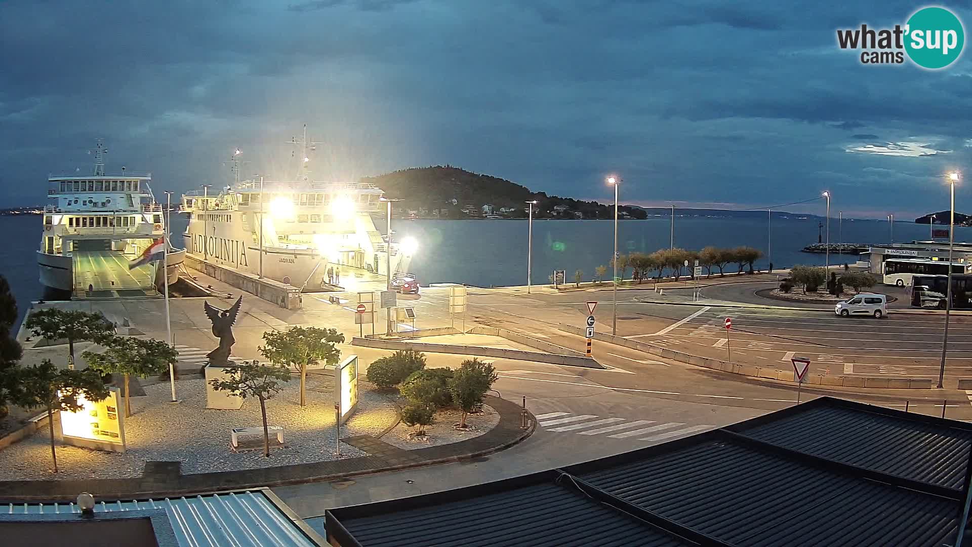 Cámara web UGLJAN – Transportar de Preko a Zadar