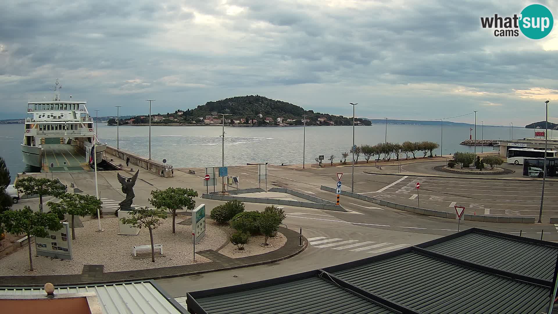Webcam Ugljan – Preko Ferry to Zadar