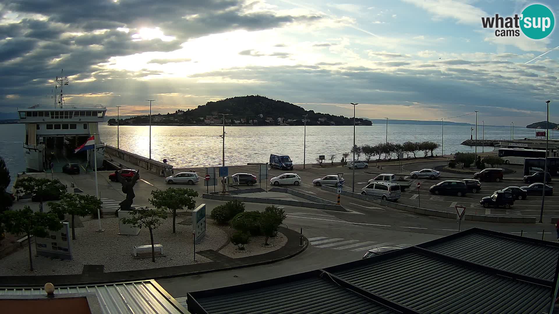 Webcam Ugljan – Preko Ferry to Zadar