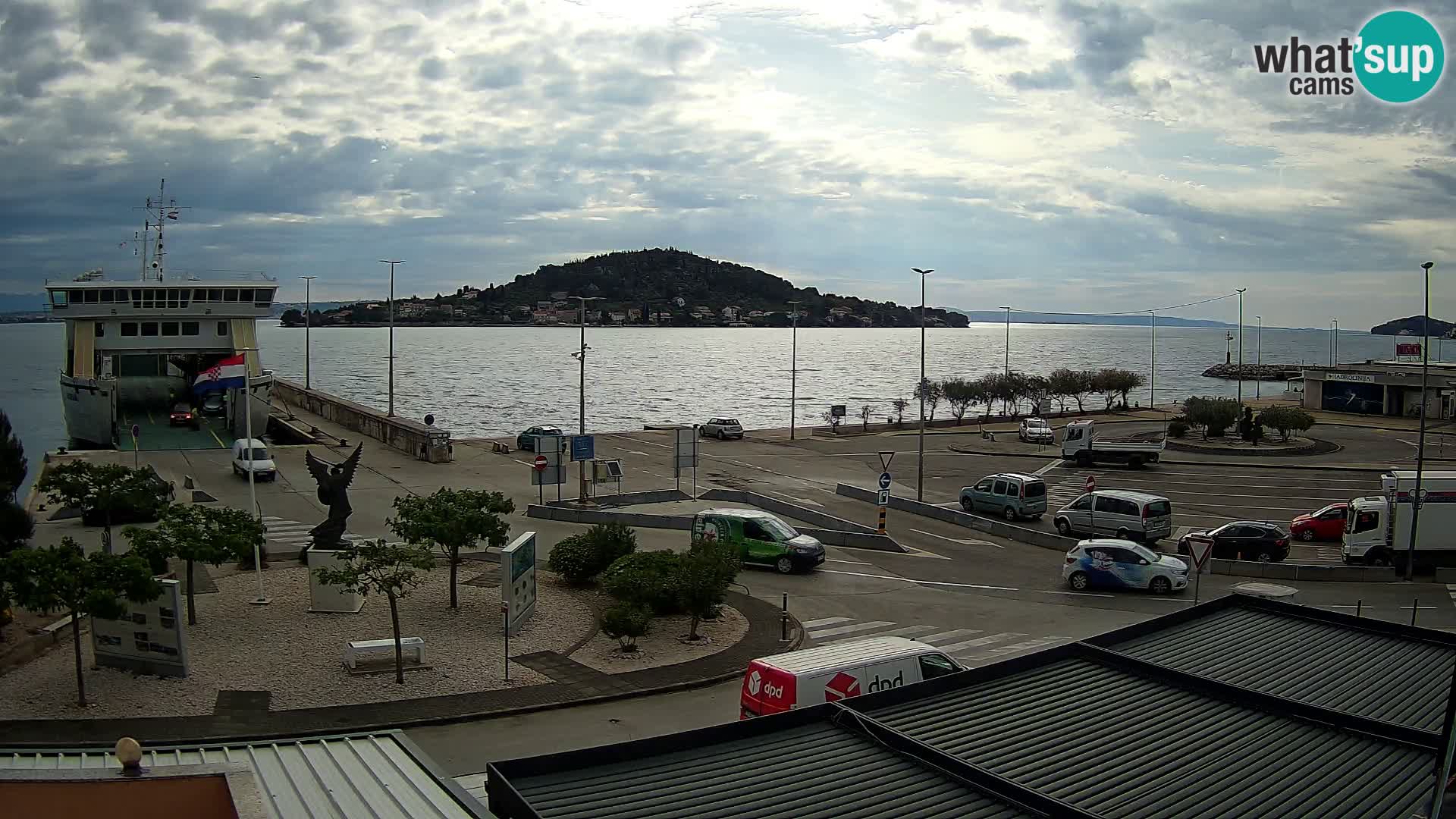 Cámara web UGLJAN – Transportar de Preko a Zadar