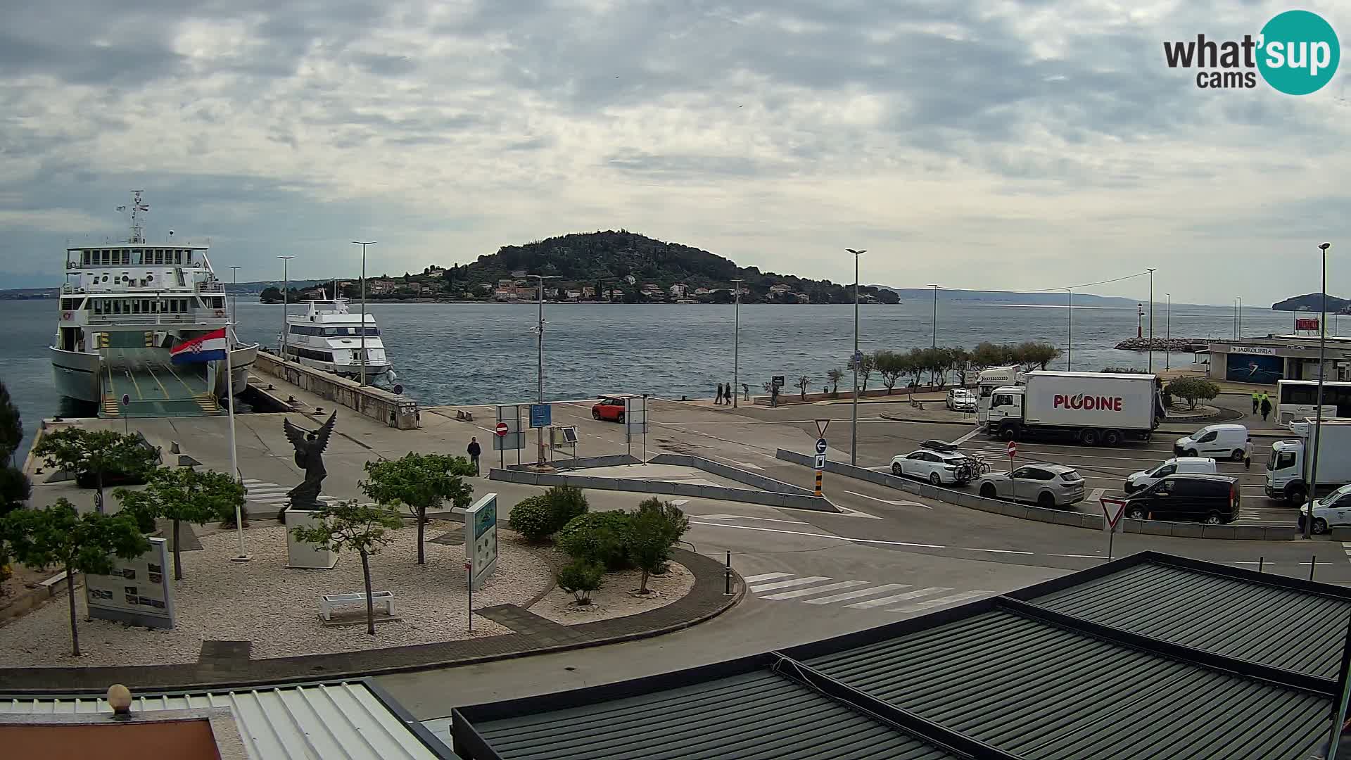 Web cam UGLJAN – Ferry de Preko à Zadar
