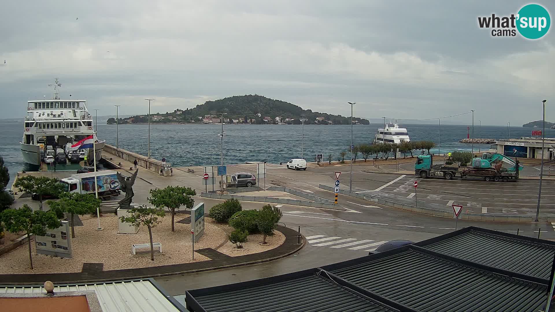 UGLJAN Webcam – Preko-Fähre nach Zadar