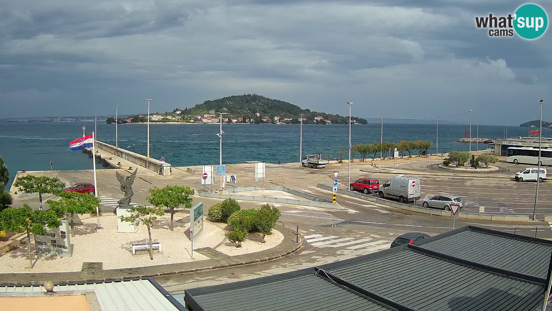 Webcam Ugljan – Preko Ferry to Zadar