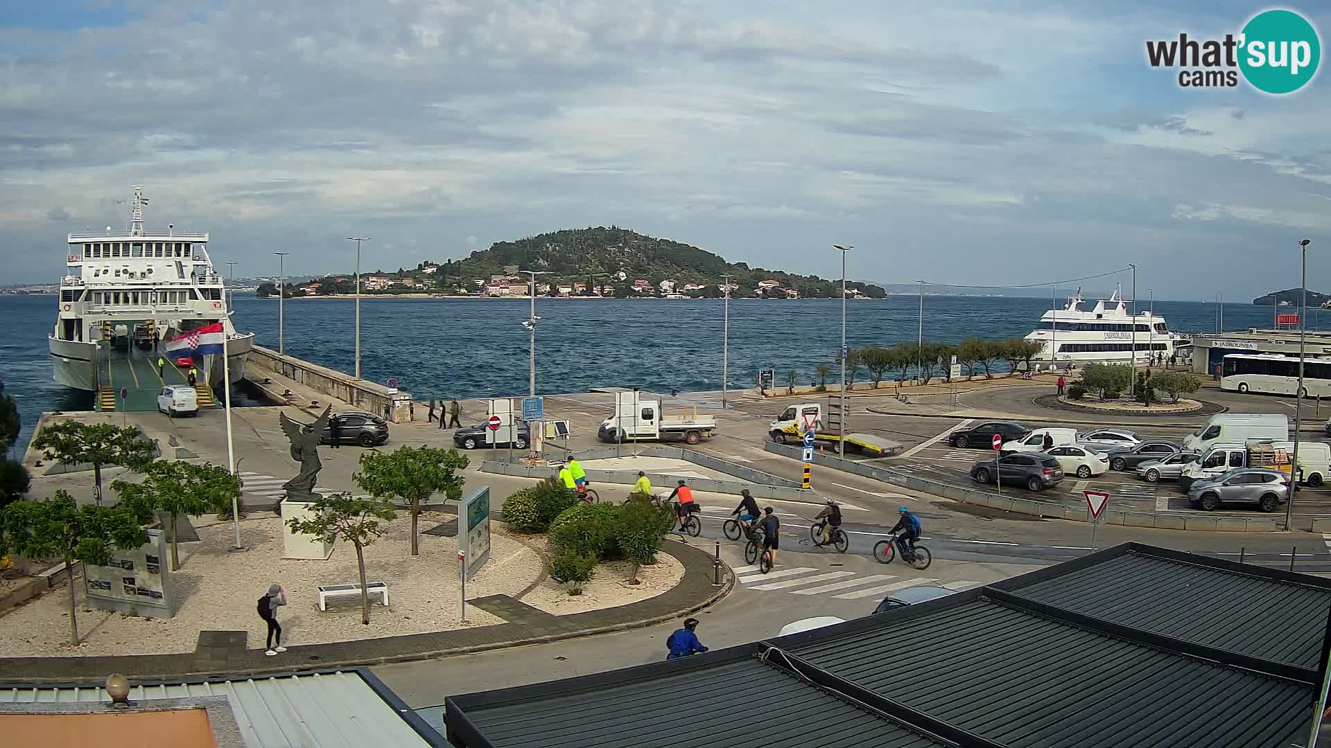 Cámara web UGLJAN – Transportar de Preko a Zadar