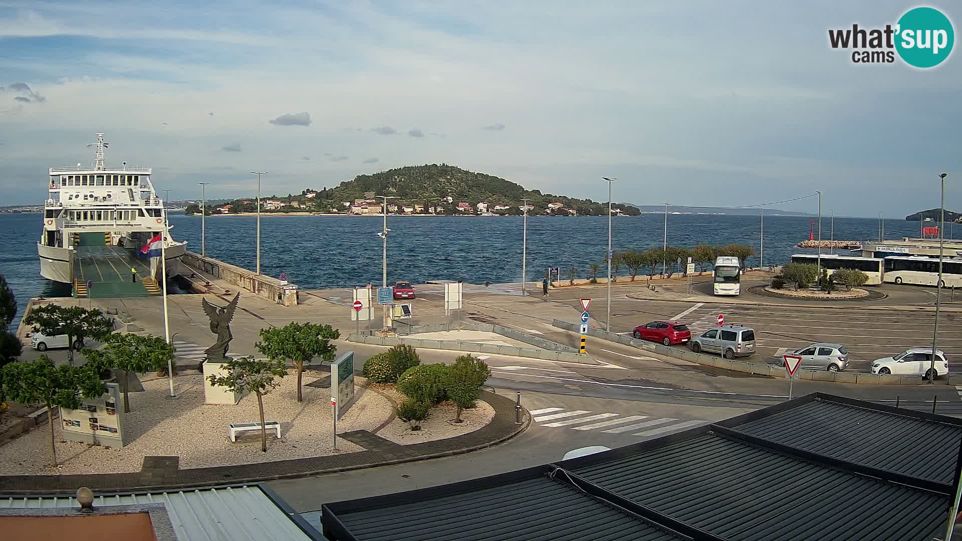 UGLJAN Webcam – Preko-Fähre nach Zadar