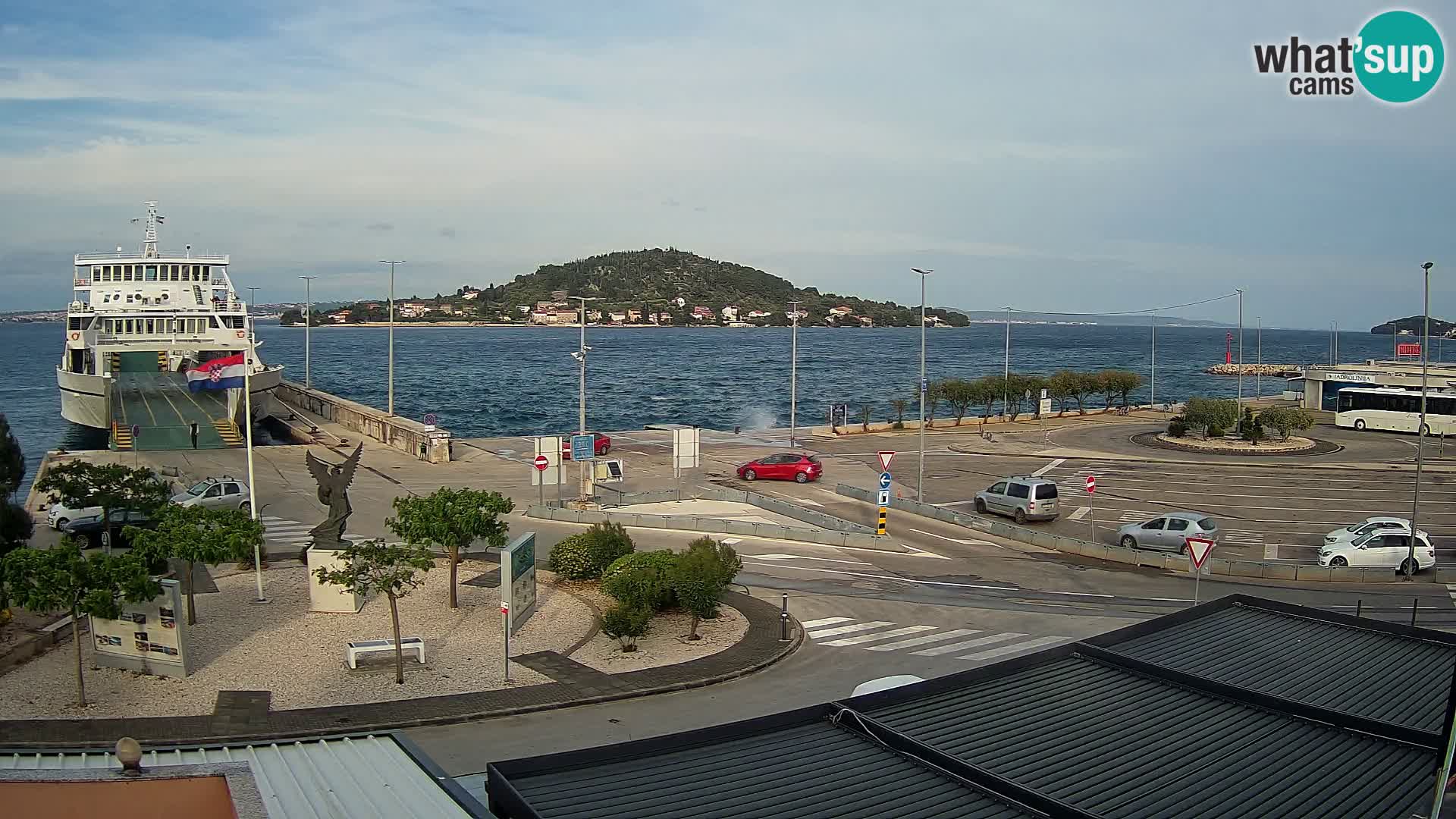 Webcam Ugljan – Preko Ferry to Zadar
