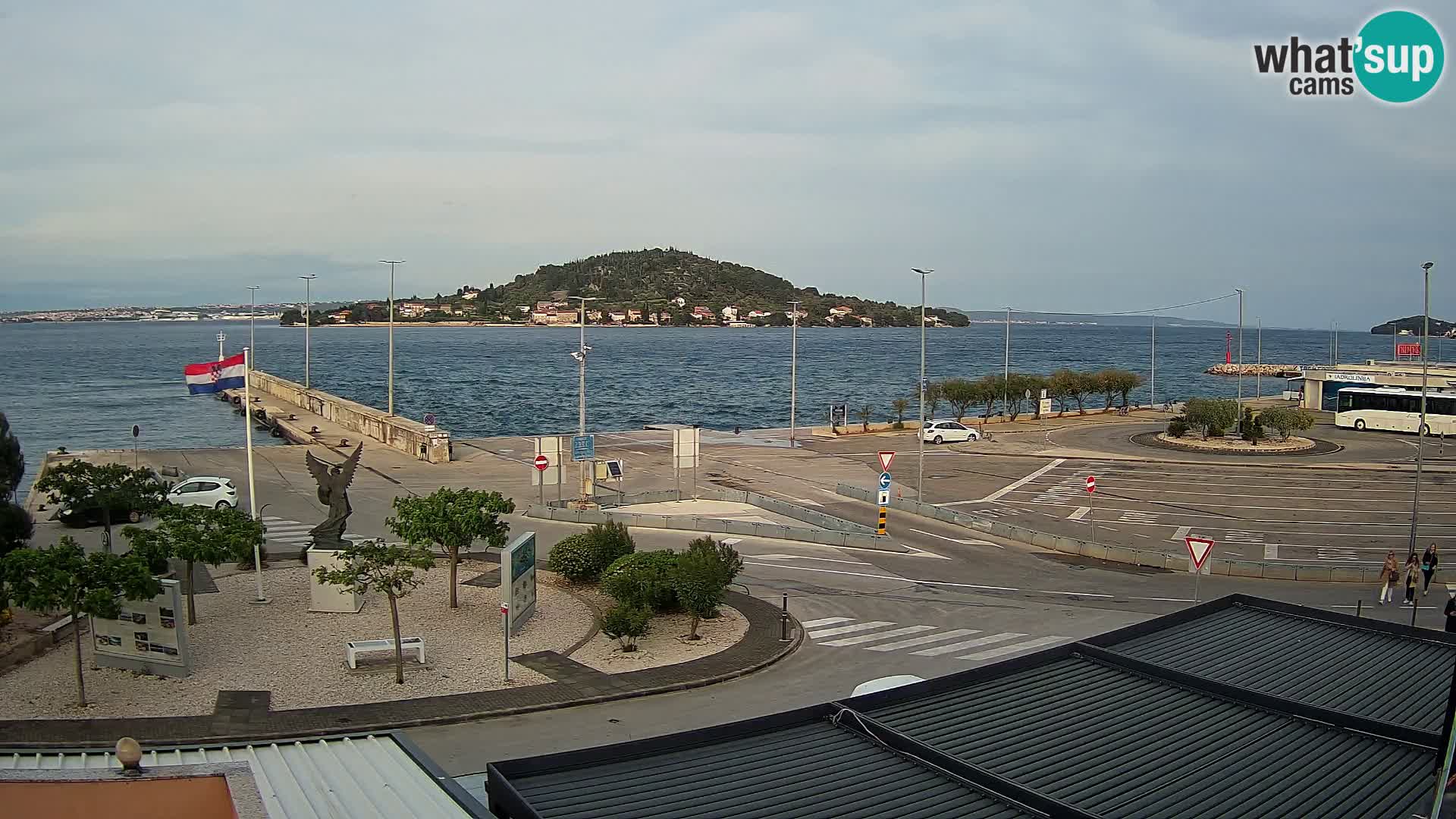 Spletna kamera Ugljan – trajekt Preko – Zadar