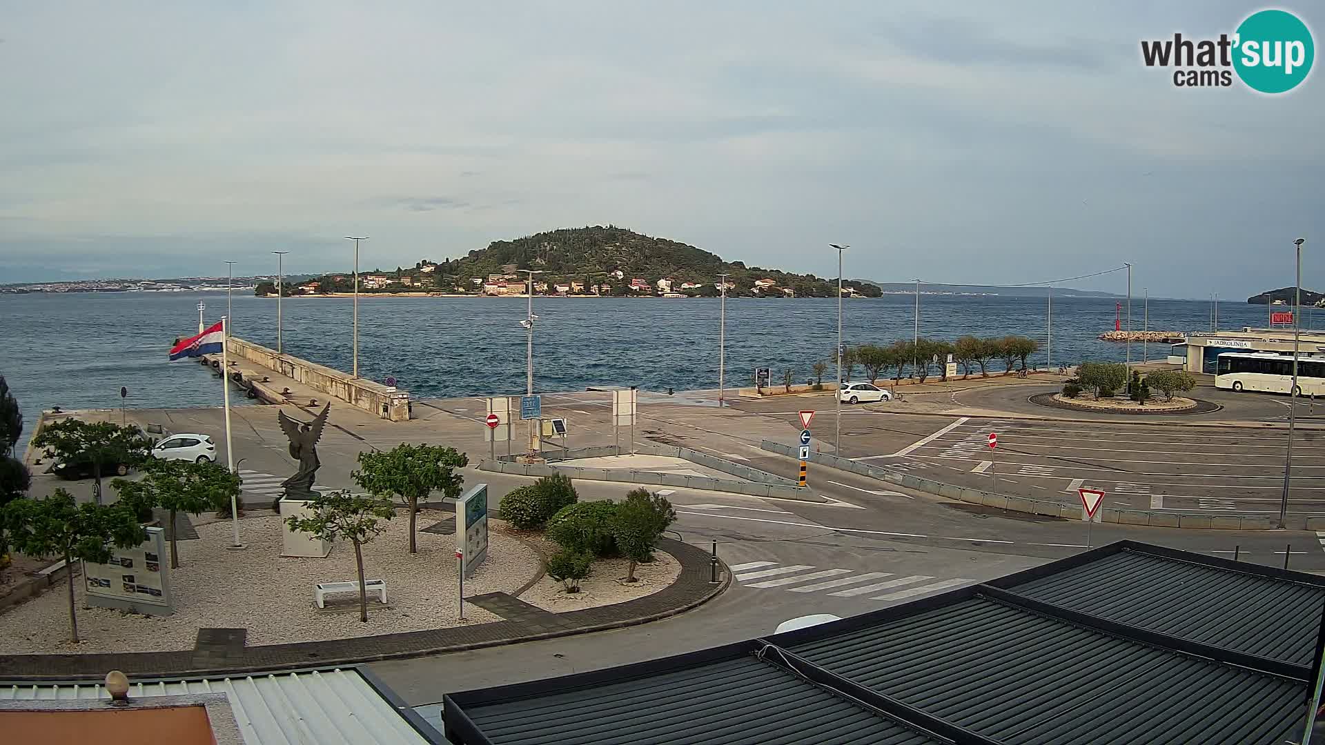Webcam Ugljan – Preko Ferry to Zadar