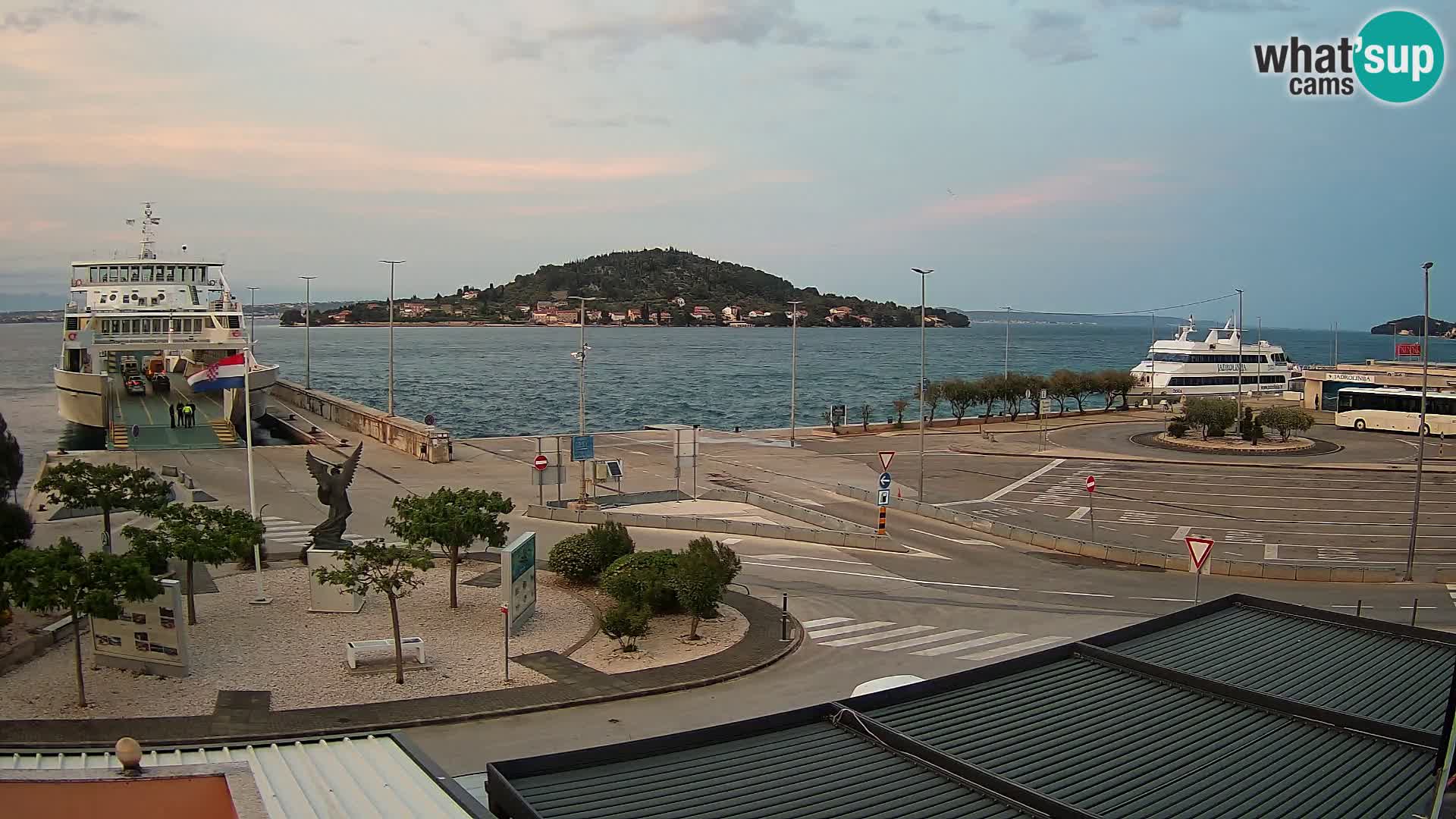 Cámara web UGLJAN – Transportar de Preko a Zadar