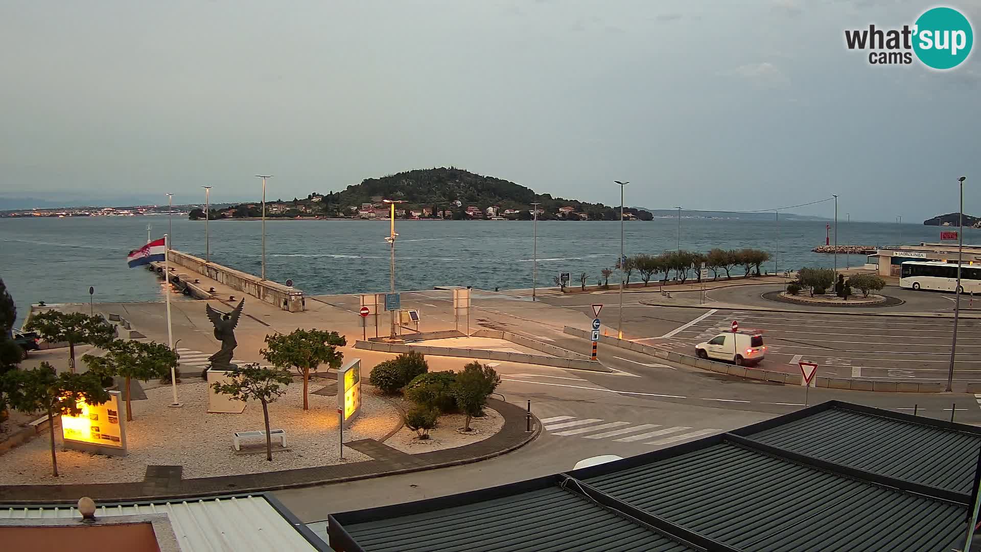 UGLJAN Webcam – Preko-Fähre nach Zadar