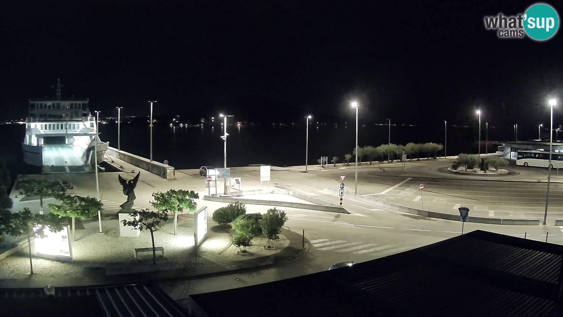 Spletna kamera Ugljan – trajekt Preko – Zadar