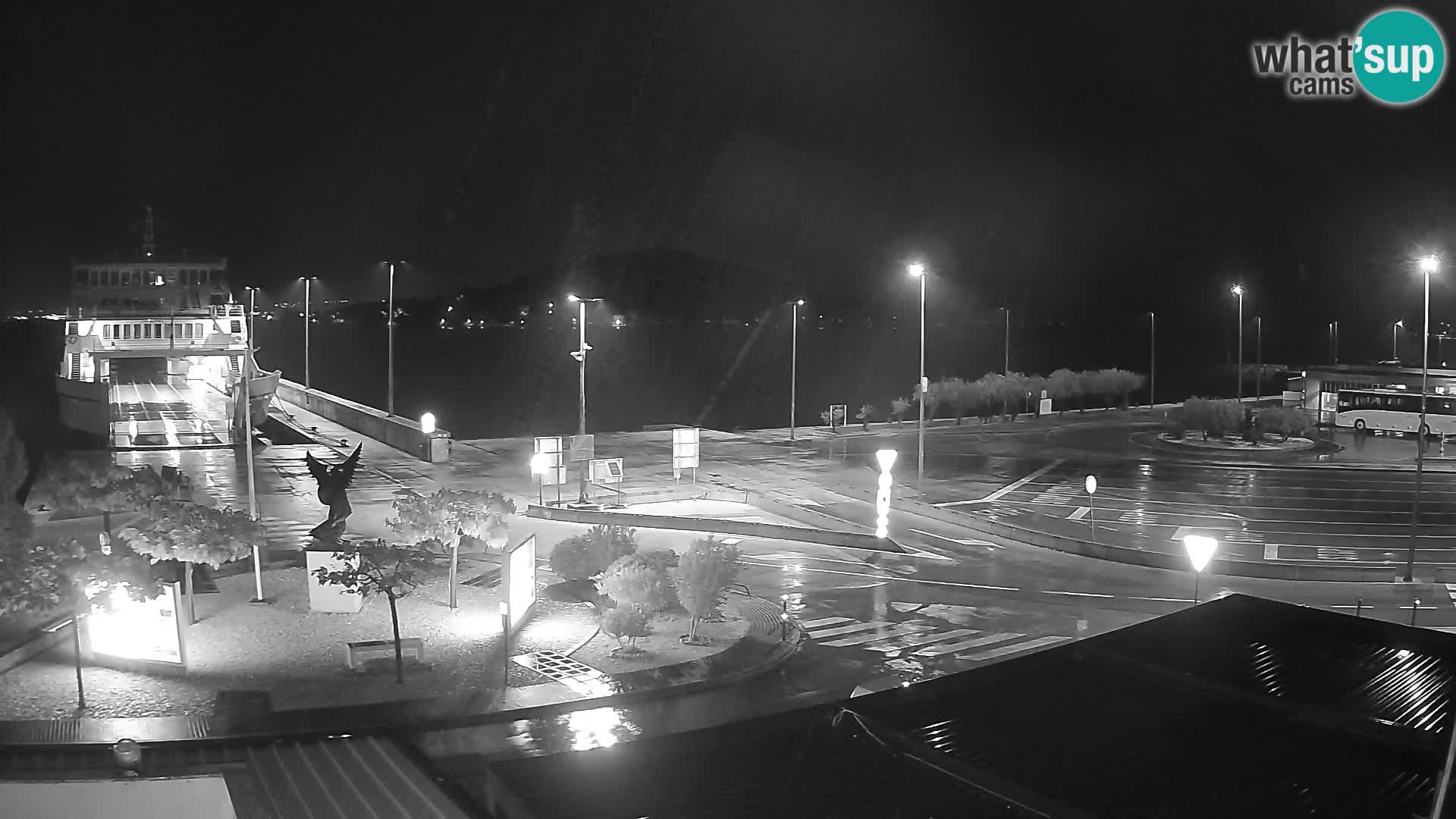 Webcam Ugliano – terminal traghetto da Preko a Zara