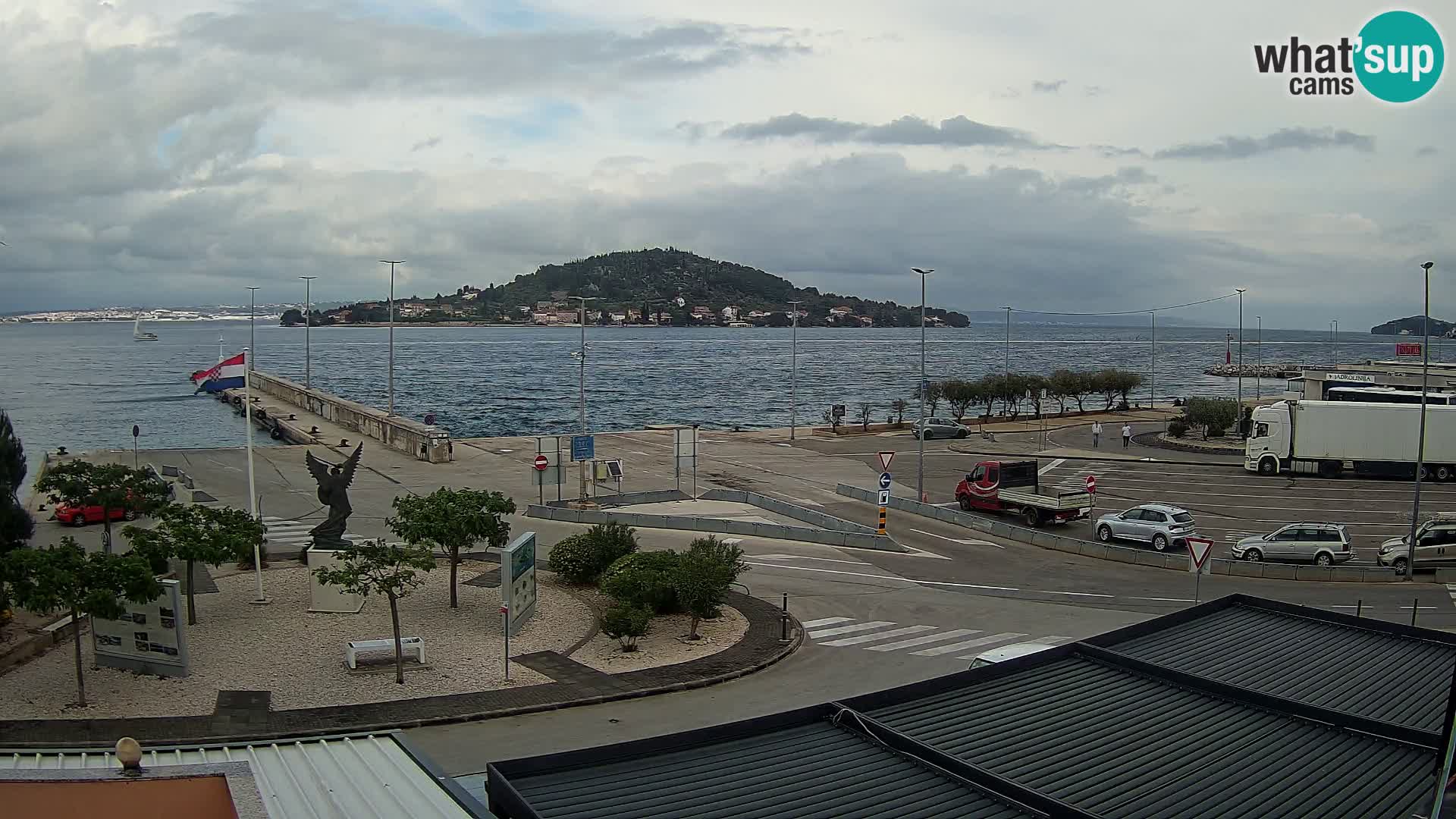 Web cam UGLJAN – Ferry de Preko à Zadar