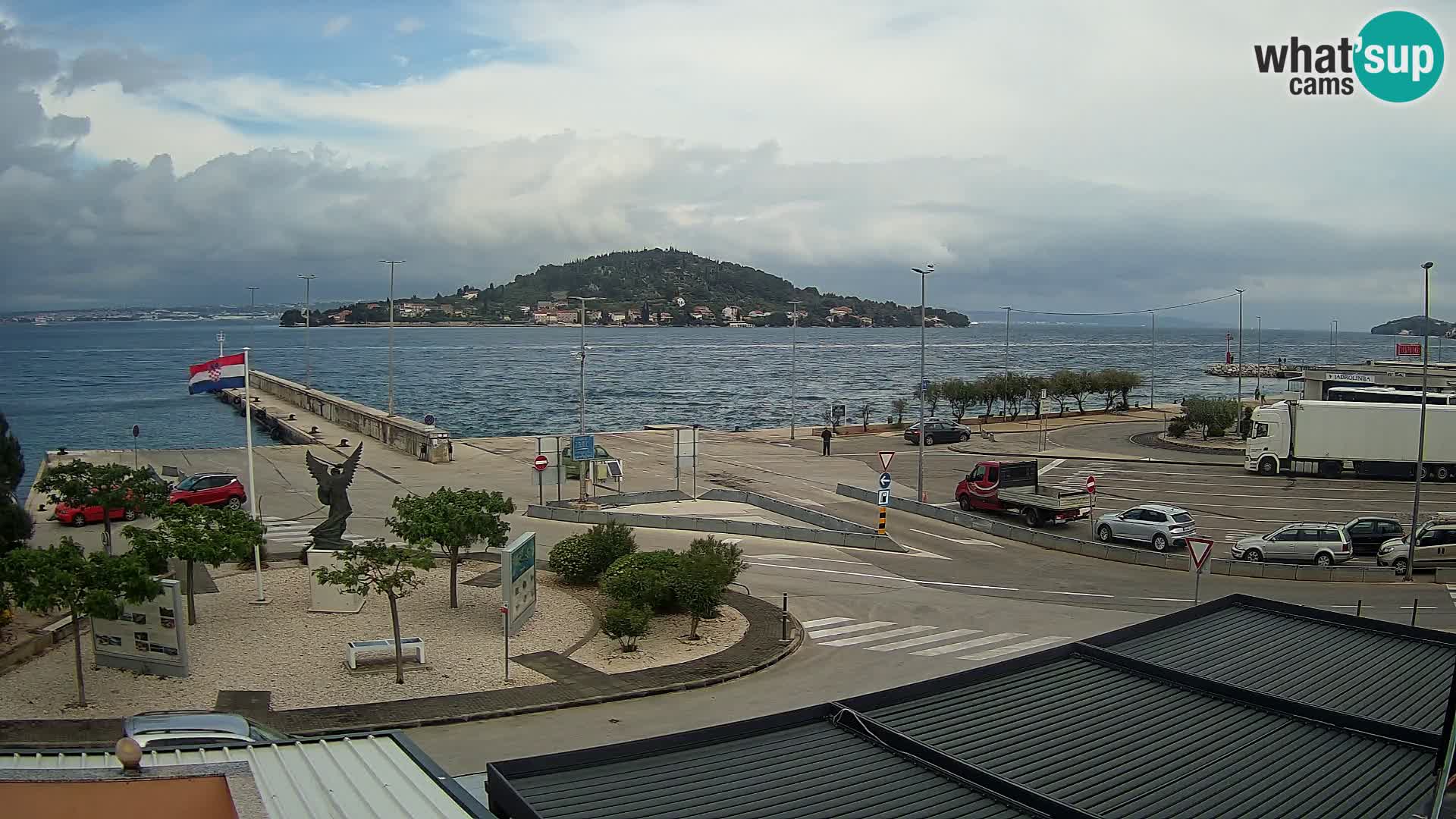 UGLJAN Webcam – Preko-Fähre nach Zadar