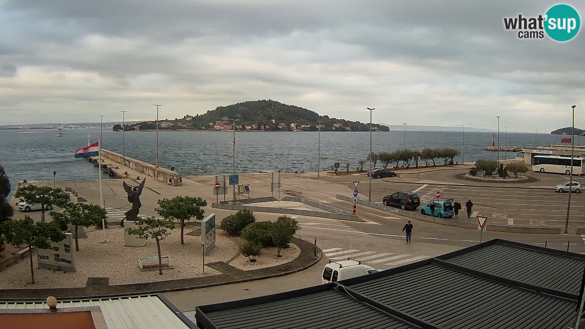 Web cam UGLJAN – Ferry de Preko à Zadar