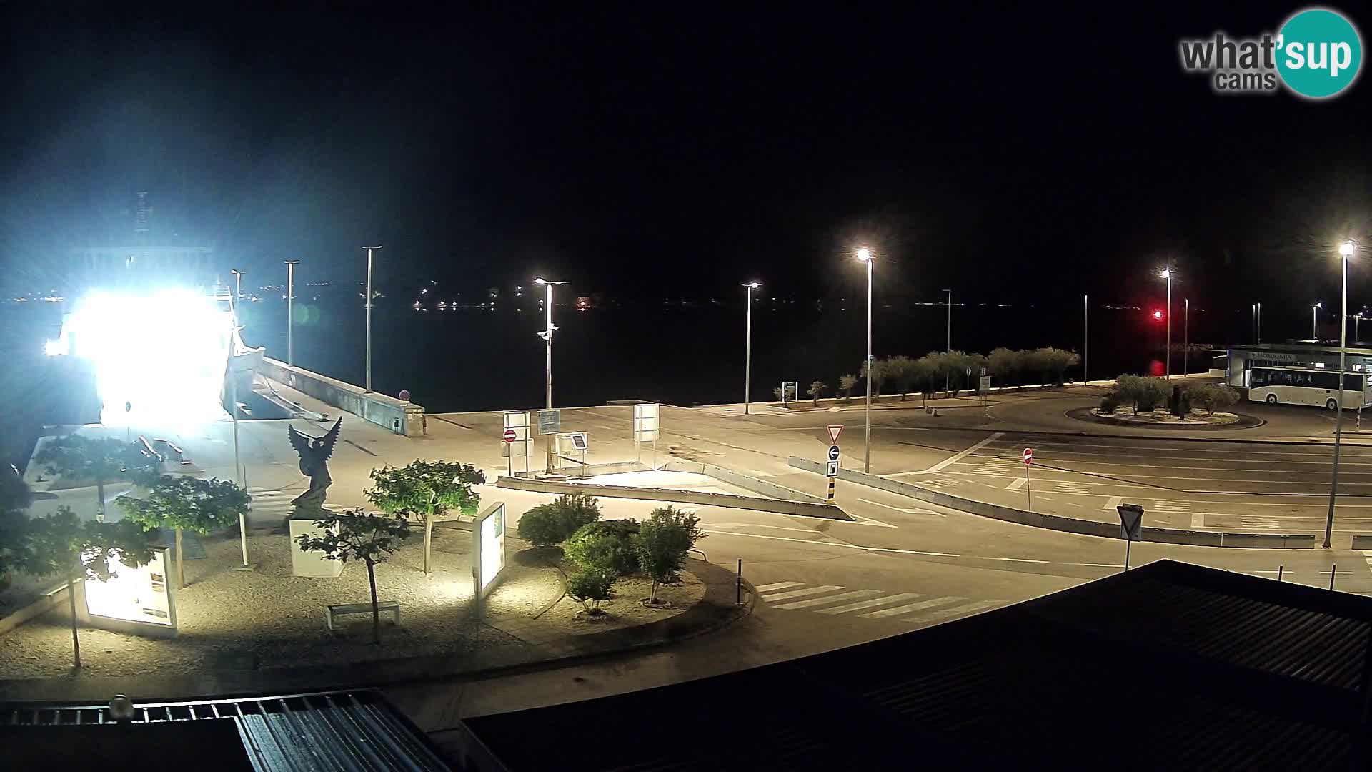 Webcam Ugliano – terminal traghetto da Preko a Zara
