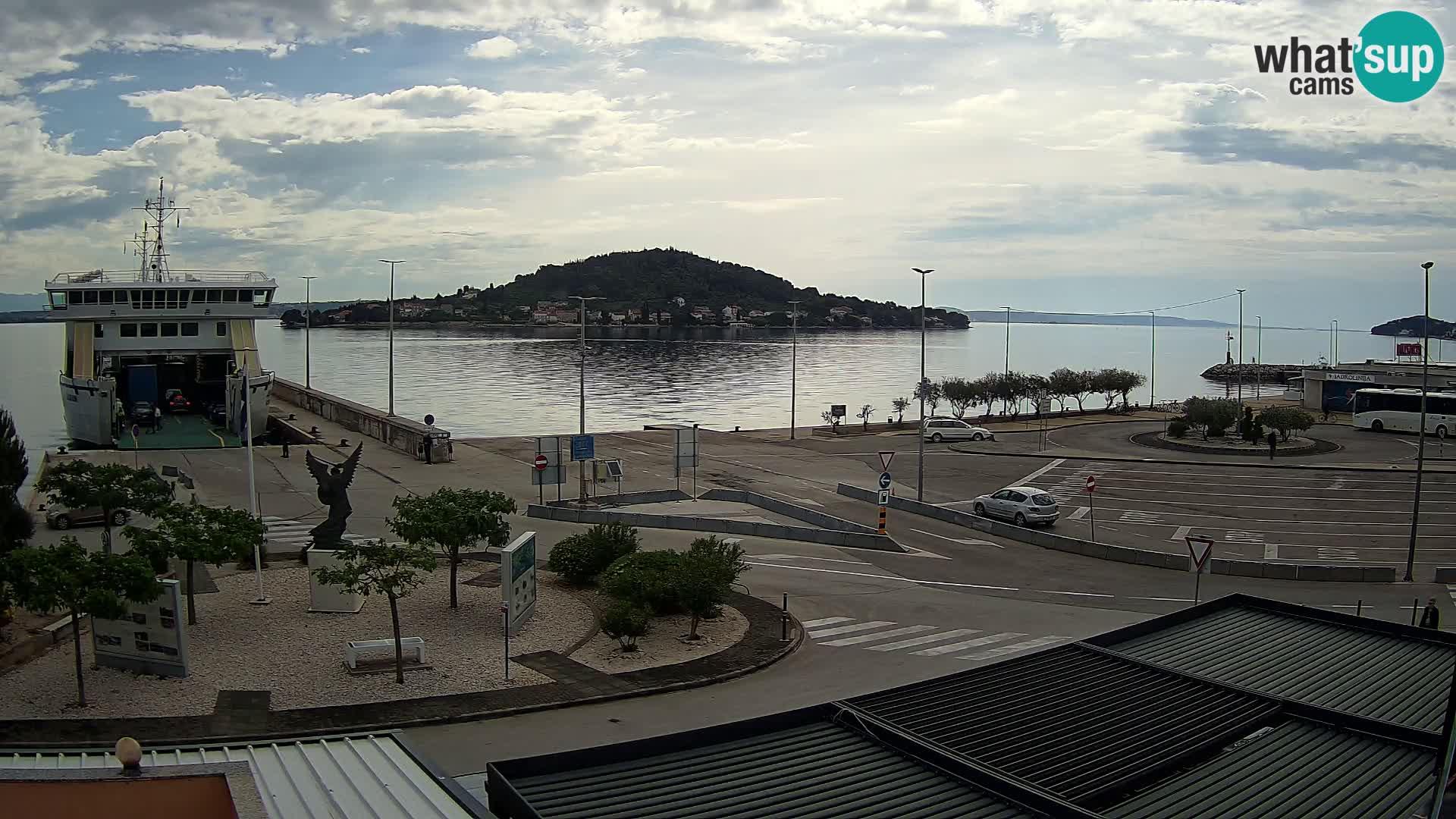 Webcam Ugljan – Preko Ferry to Zadar