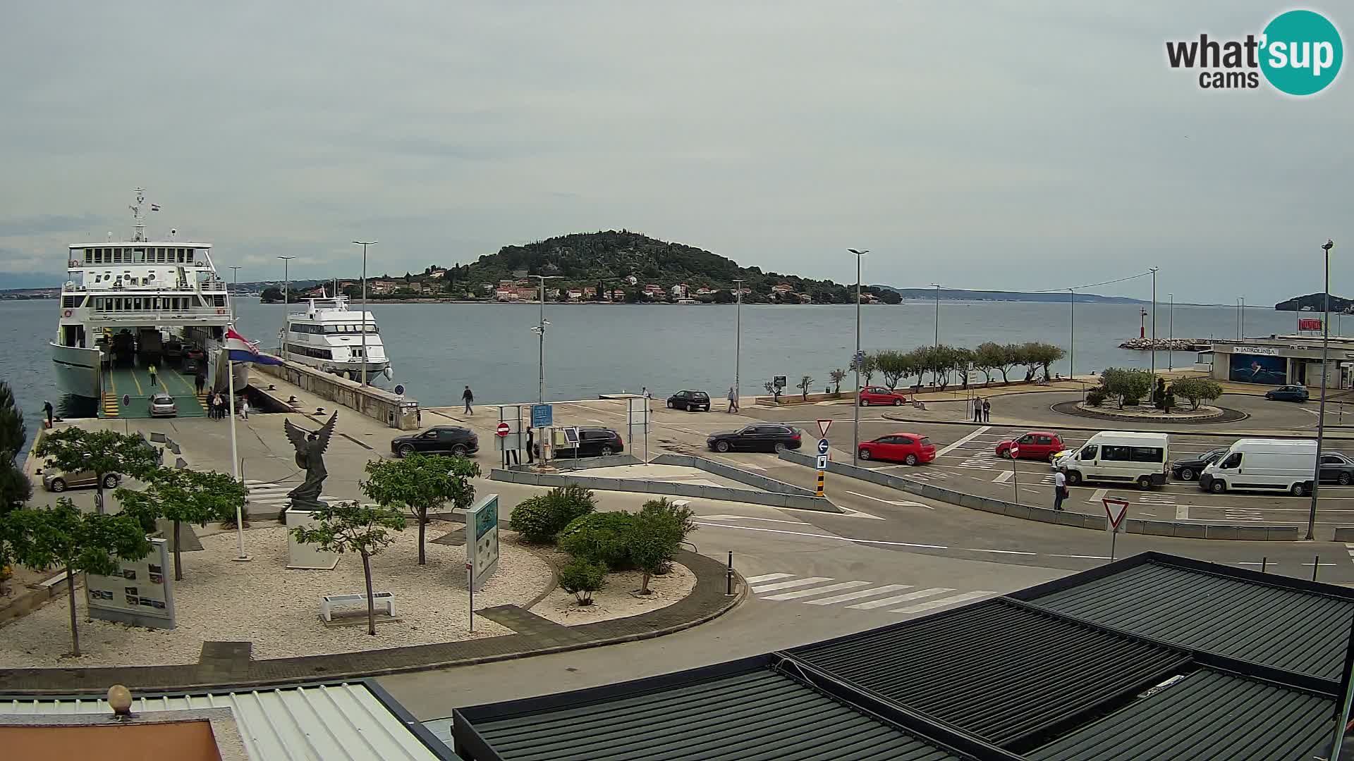 UGLJAN Webcam – Preko-Fähre nach Zadar