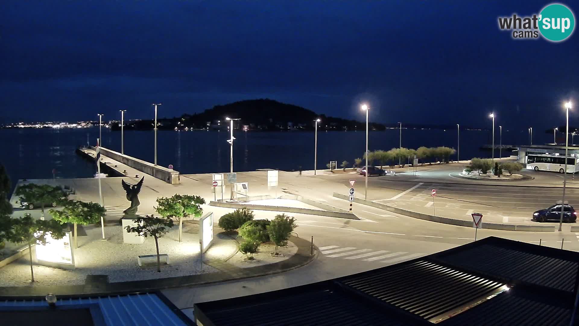 Spletna kamera Ugljan – trajekt Preko – Zadar