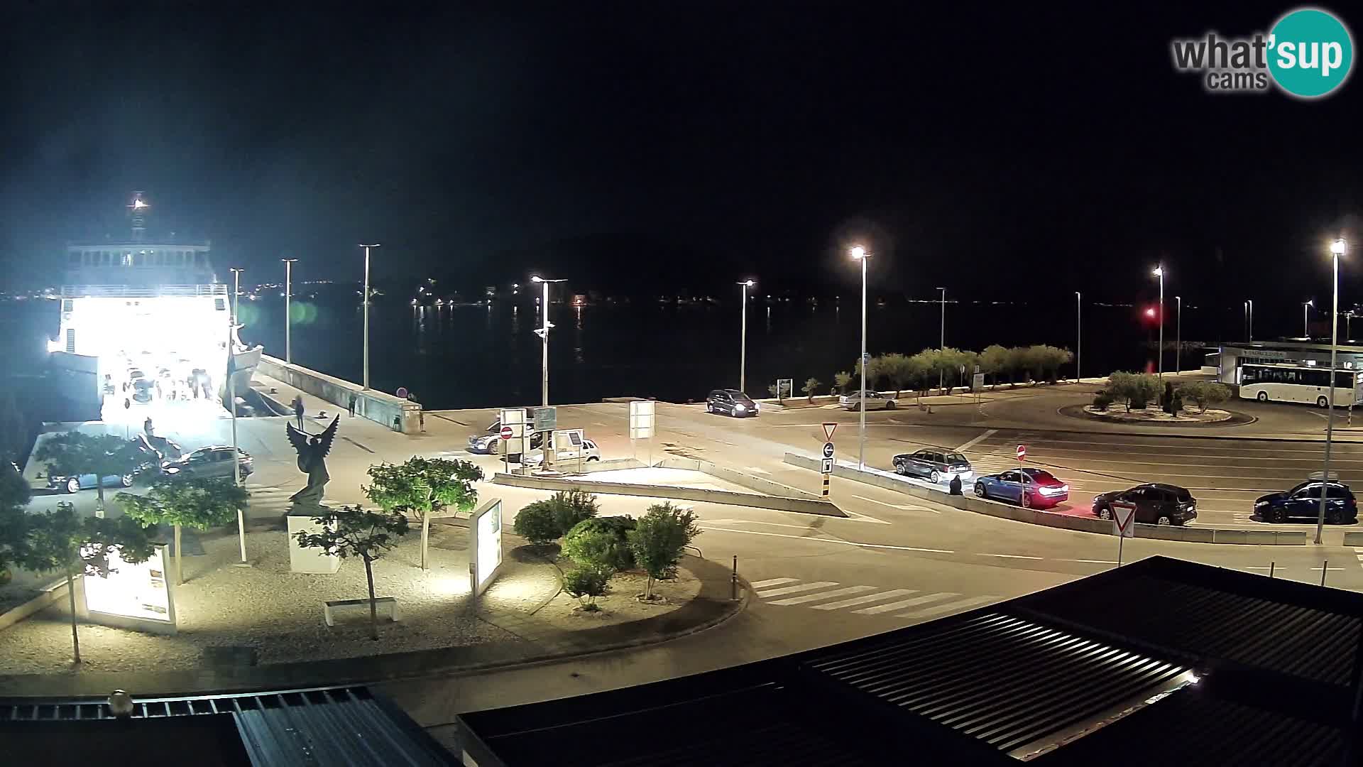 Spletna kamera Ugljan – trajekt Preko – Zadar