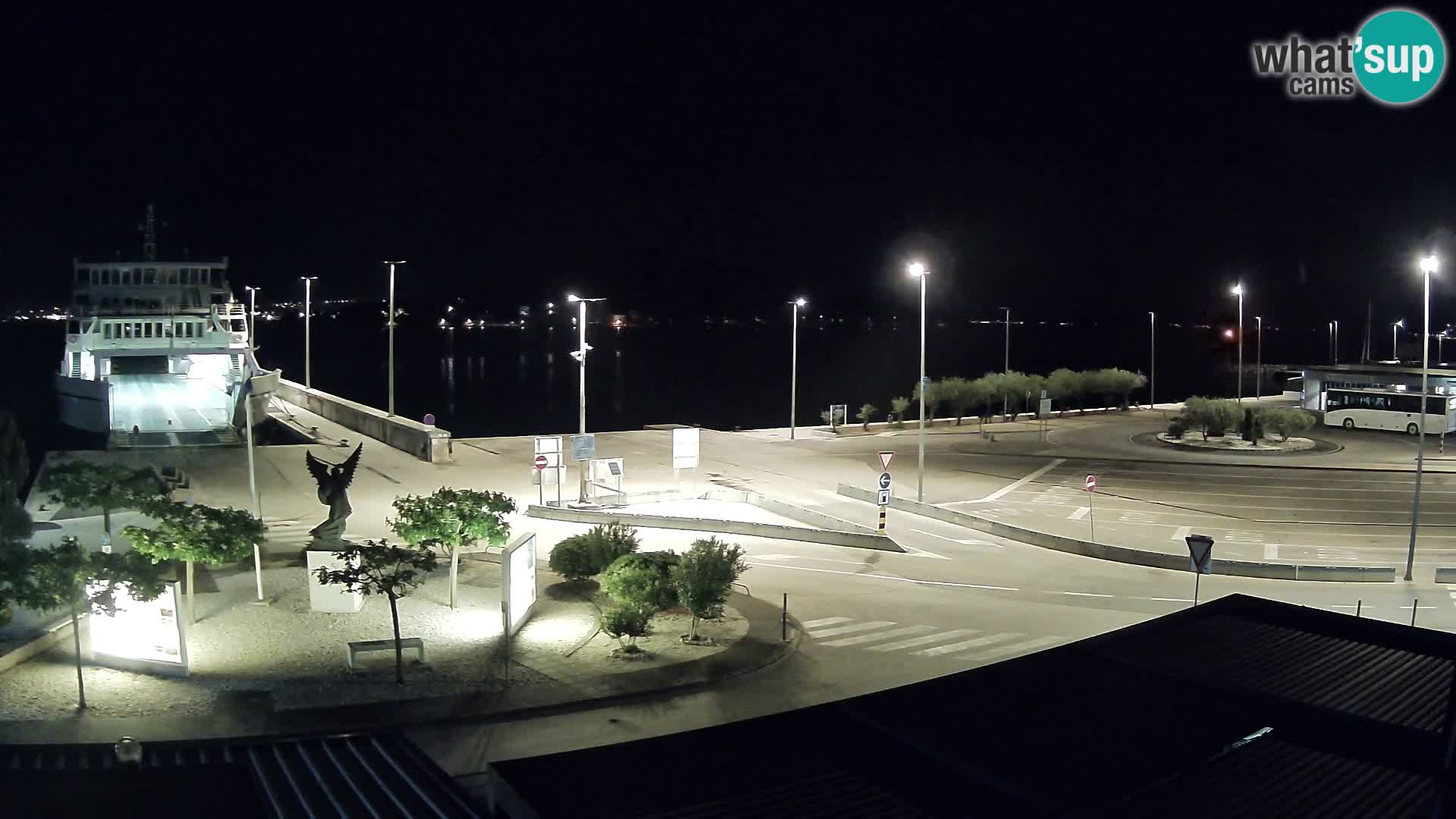Spletna kamera Ugljan – trajekt Preko – Zadar