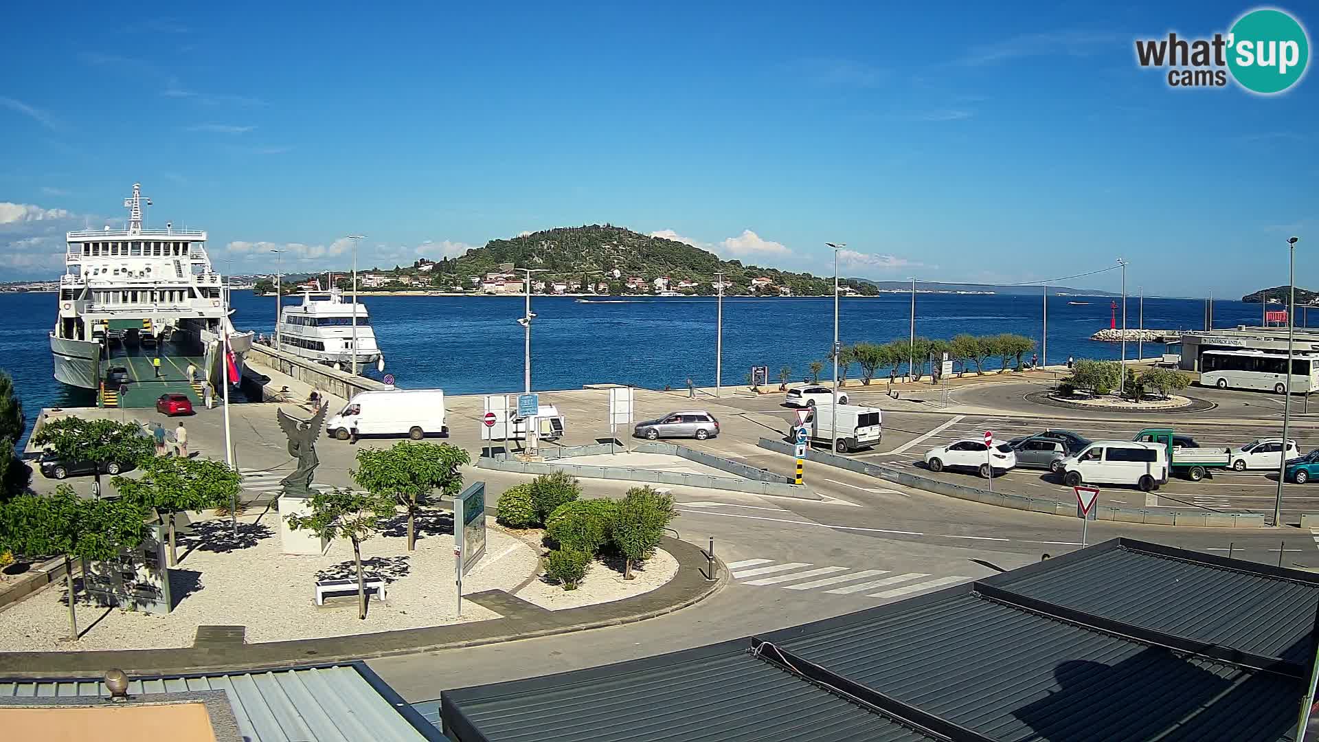 UGLJAN Webcam – Preko-Fähre nach Zadar