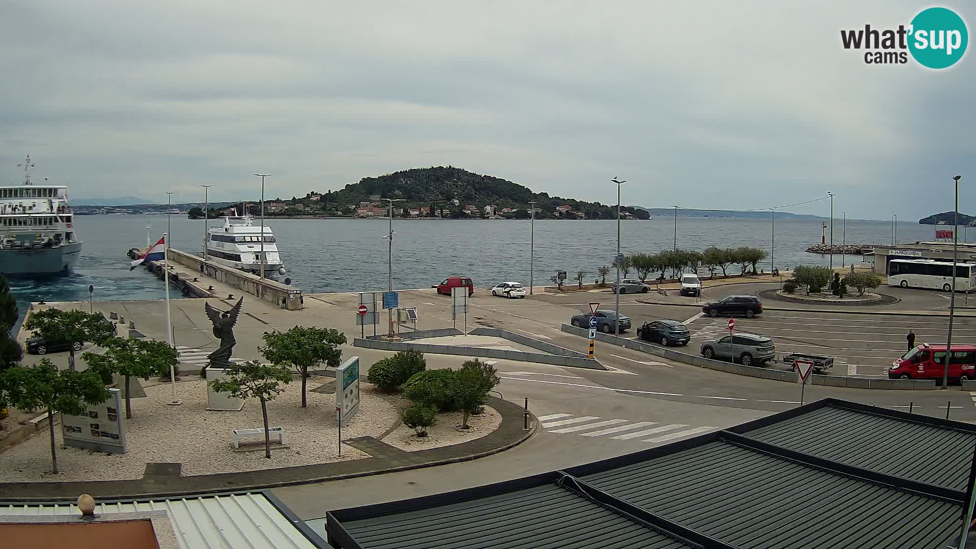 Web cam UGLJAN – Ferry de Preko à Zadar