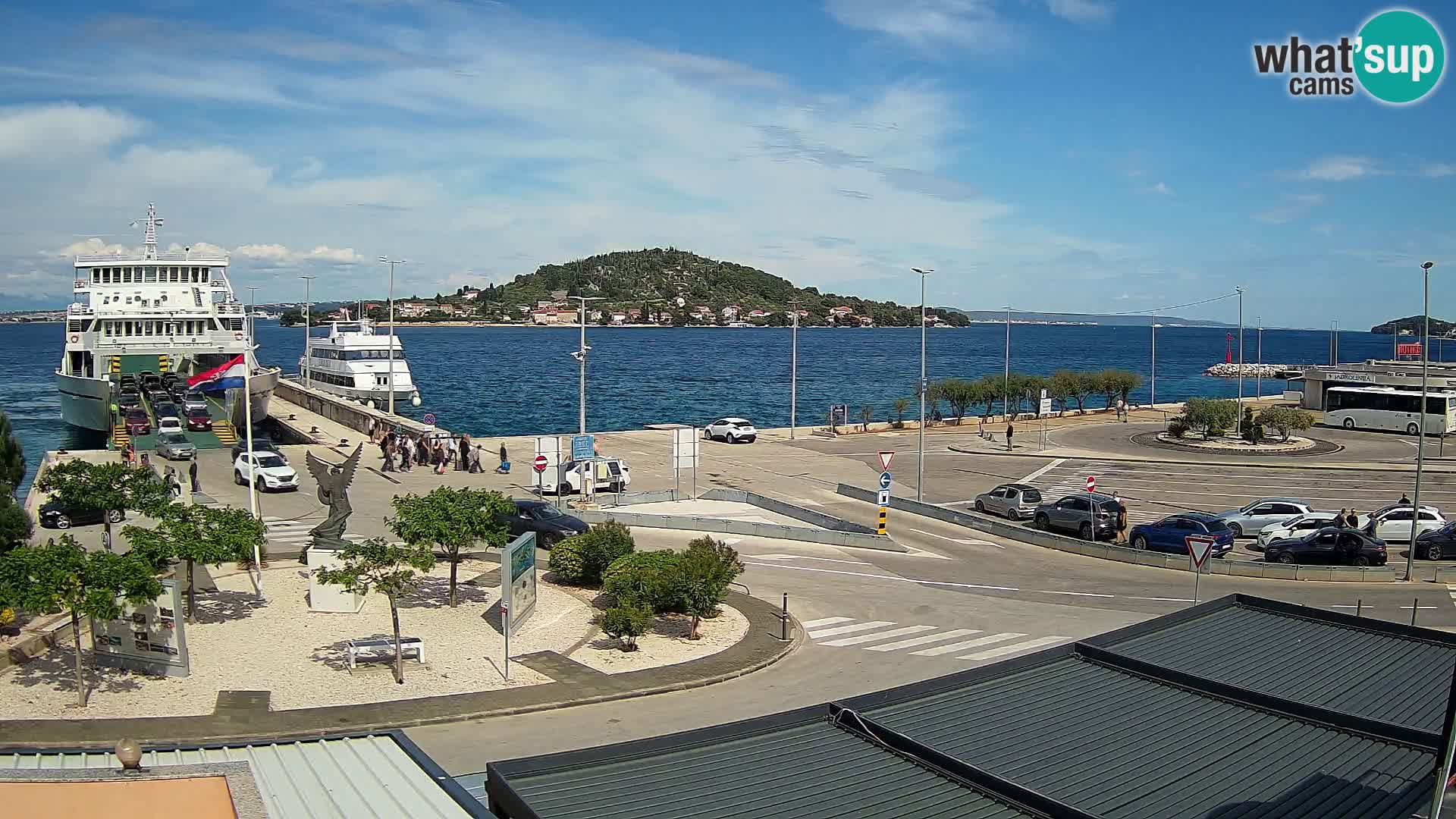 Web cam UGLJAN – Ferry de Preko à Zadar