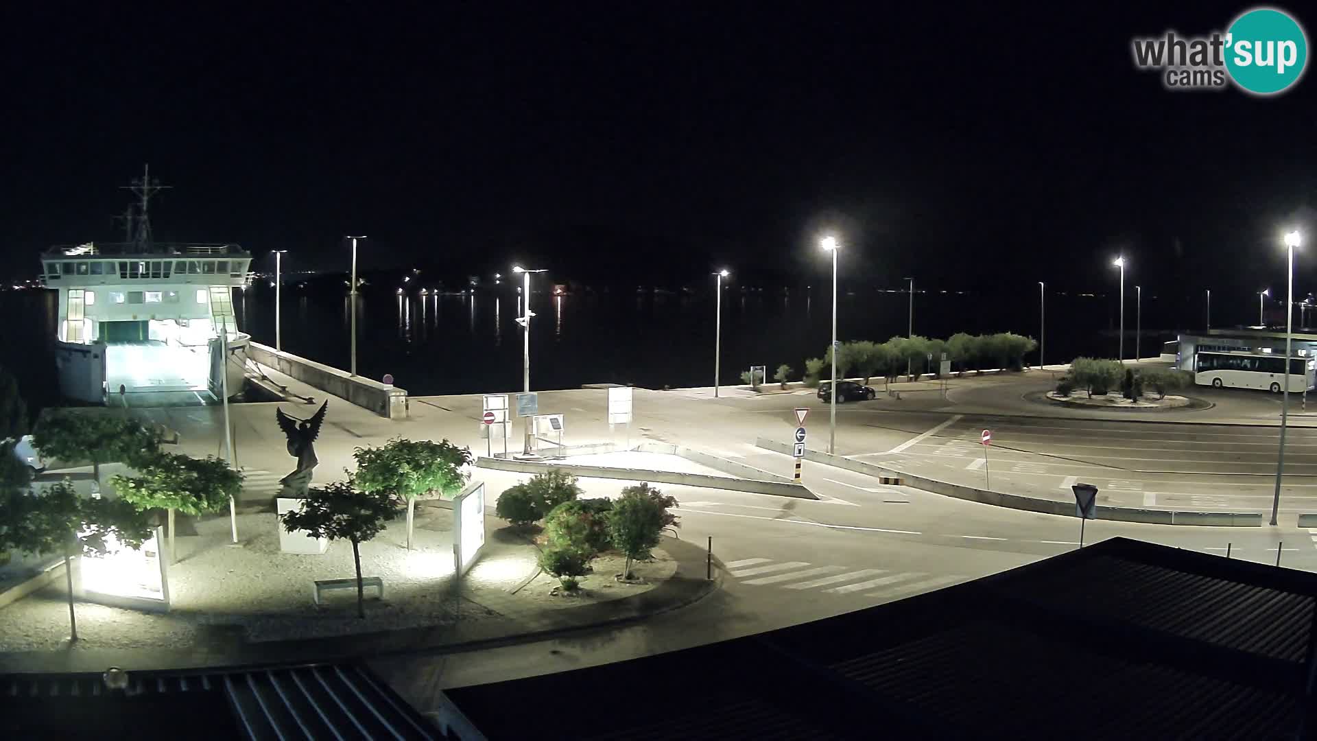 Webcam Ugljan – Preko Ferry to Zadar