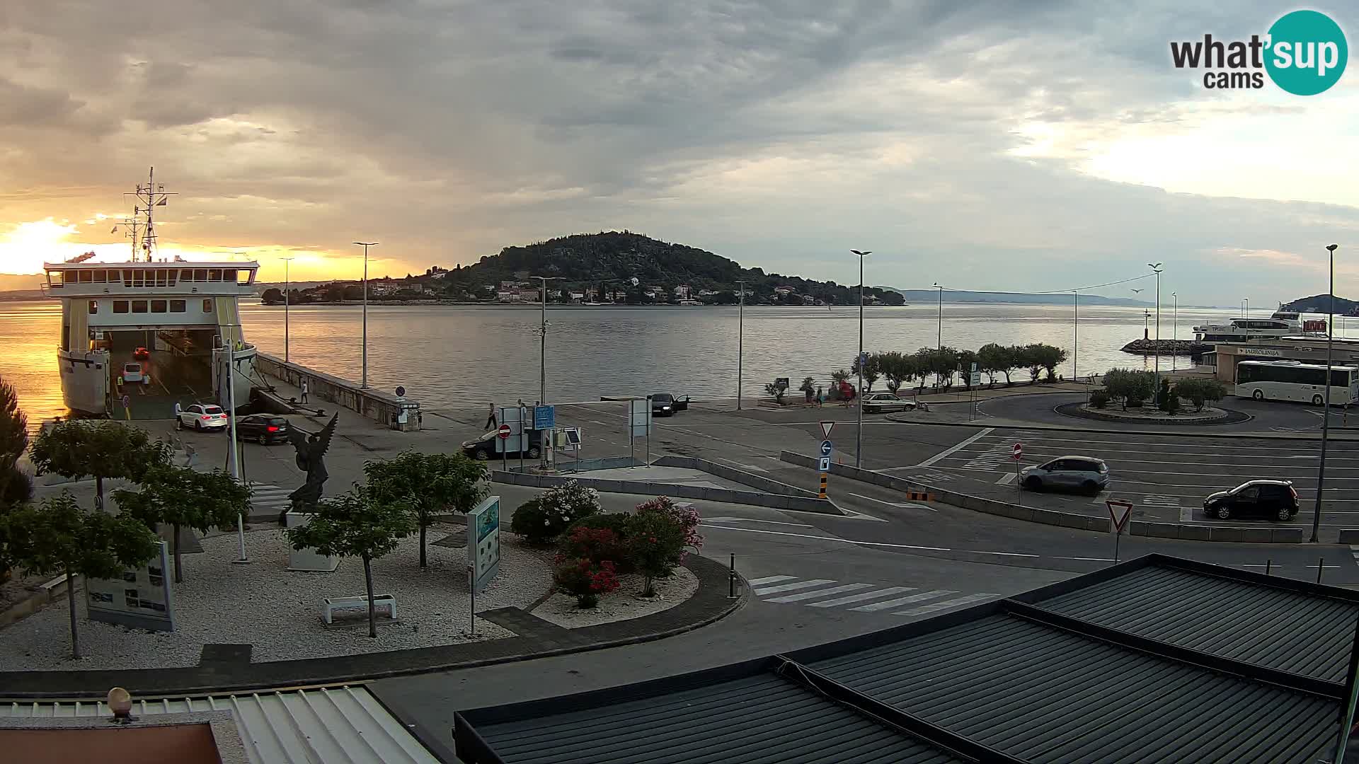 Webcam Ugljan – Preko Ferry to Zadar