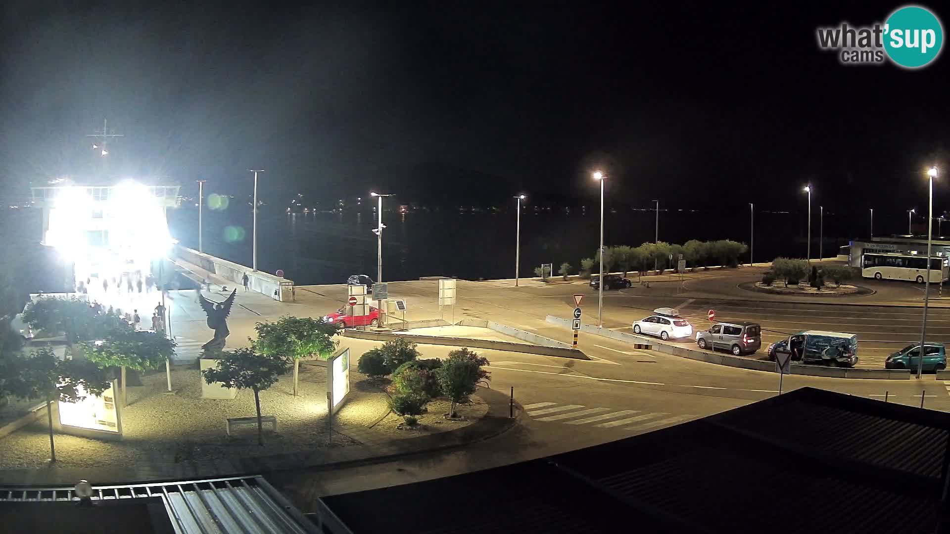 Webcam Ugljan – Preko Ferry to Zadar