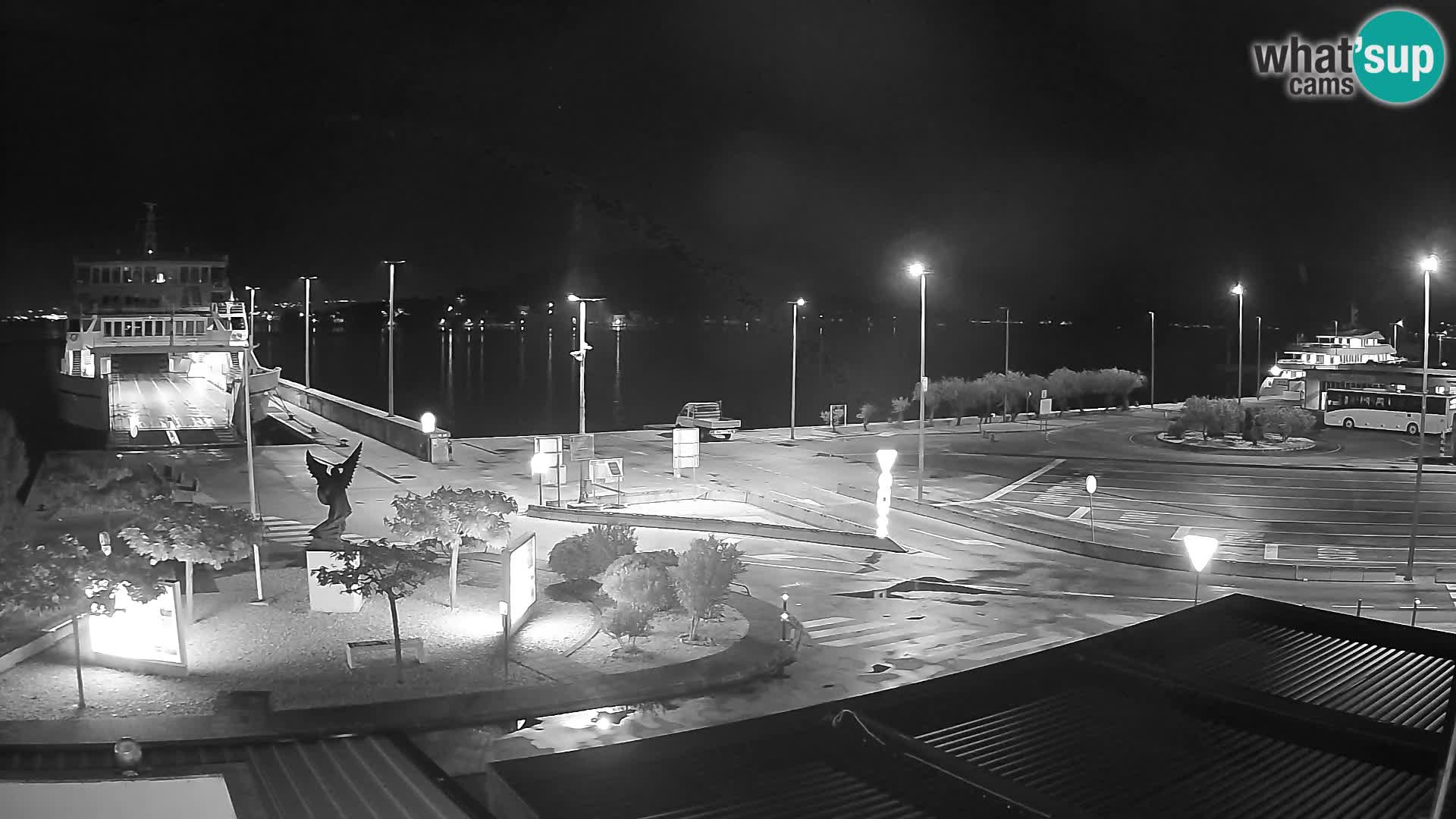Spletna kamera Ugljan – trajekt Preko – Zadar