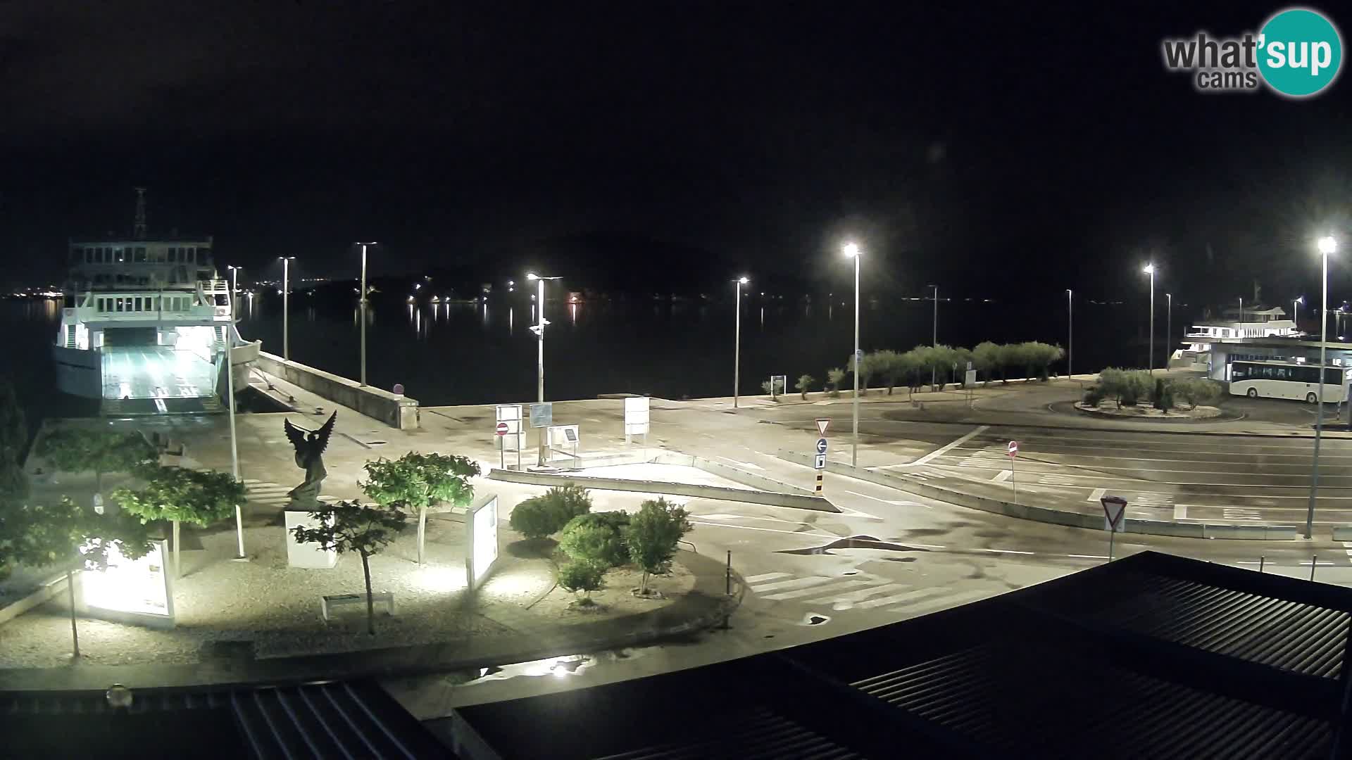 Spletna kamera Ugljan – trajekt Preko – Zadar
