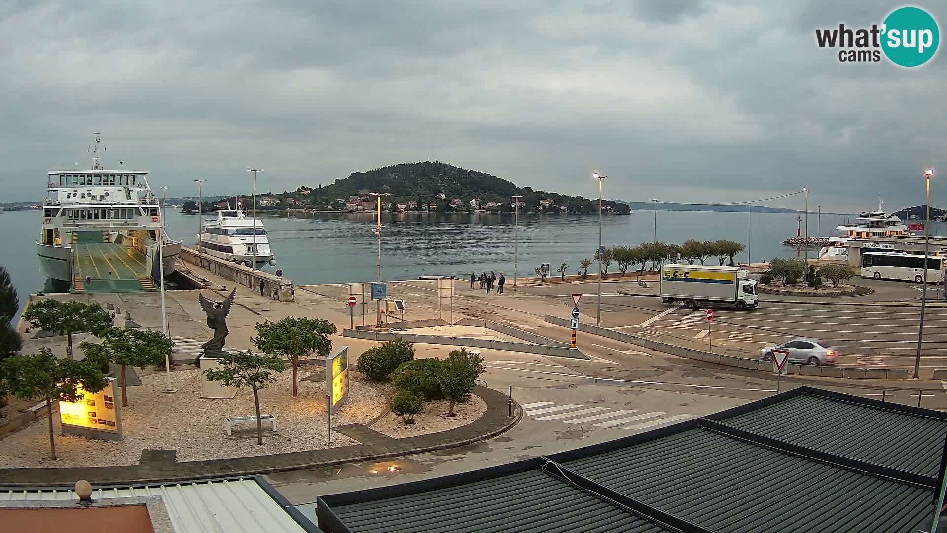 Web cam UGLJAN – Ferry de Preko à Zadar
