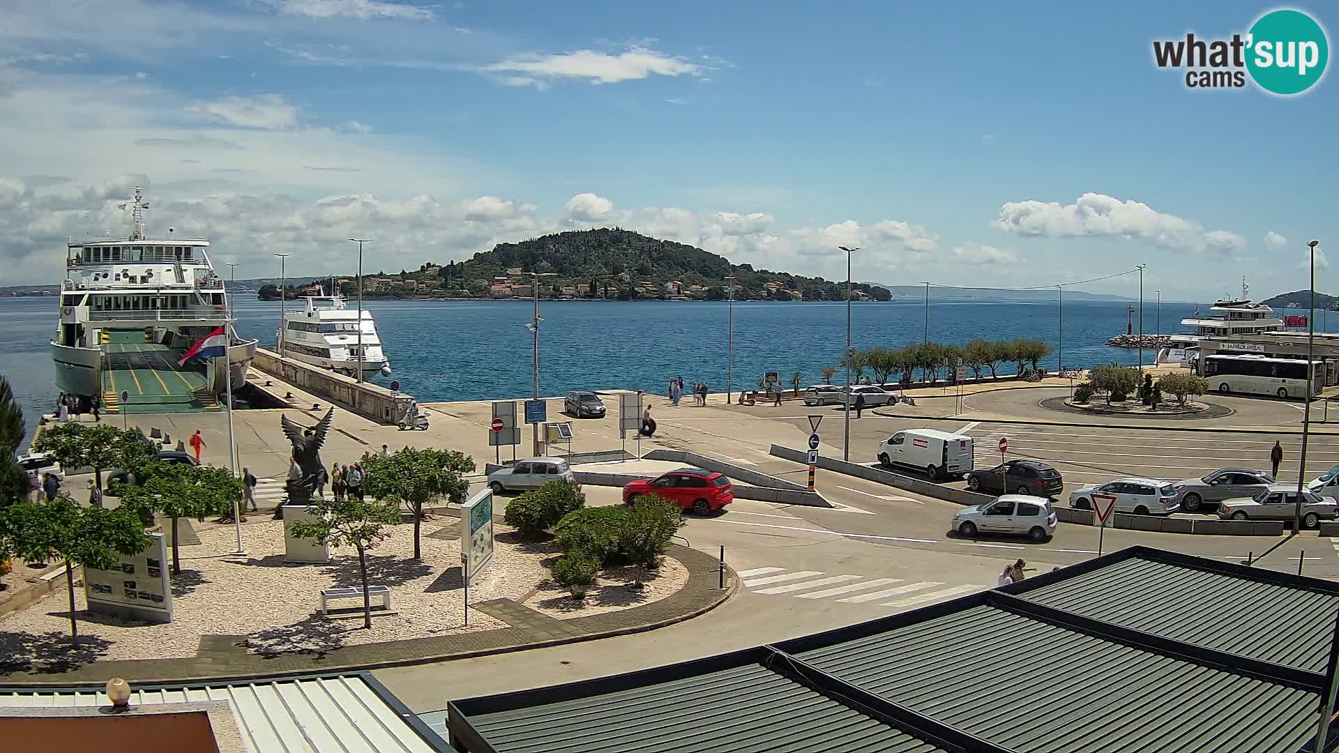 UGLJAN Webcam – Preko-Fähre nach Zadar