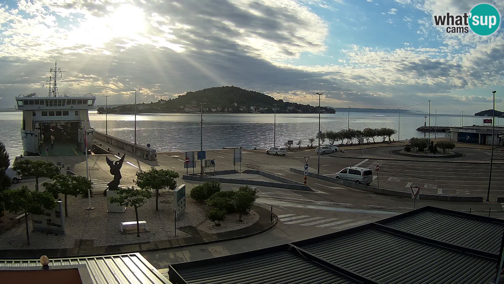 Webcam Ugljan – Preko Ferry to Zadar
