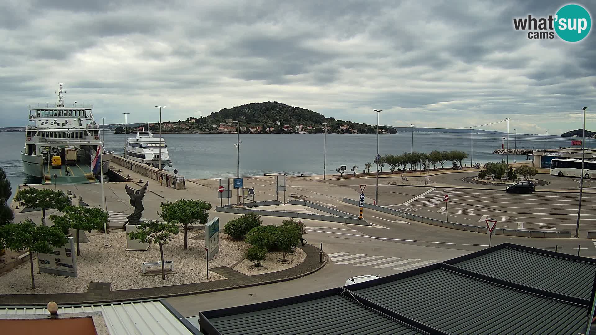 Webcam Ugljan – Preko Ferry to Zadar