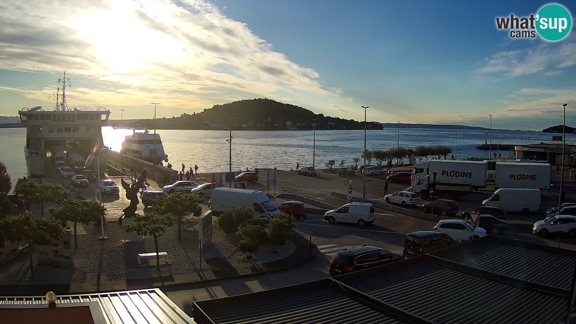 Webcam Ugljan – Preko Ferry to Zadar
