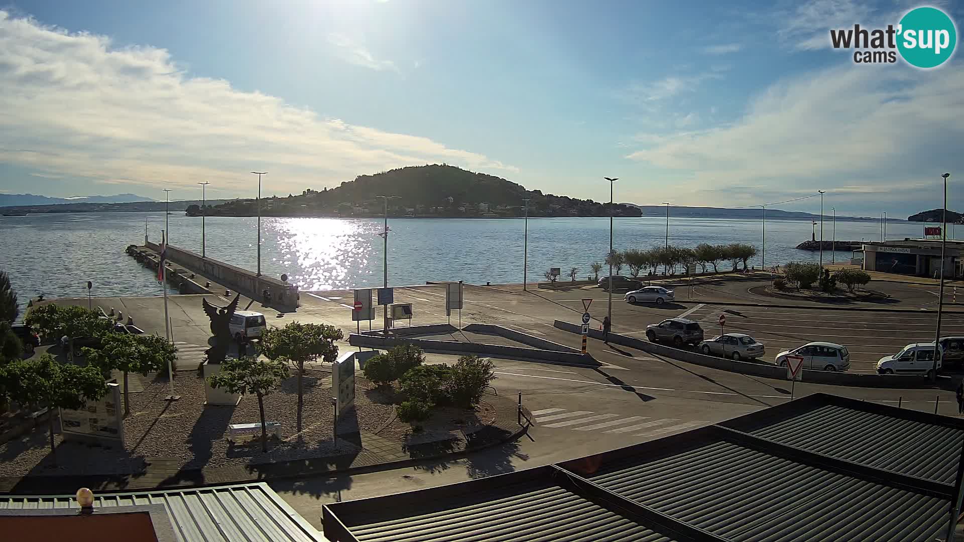 Webcam Ugljan – Preko Ferry to Zadar