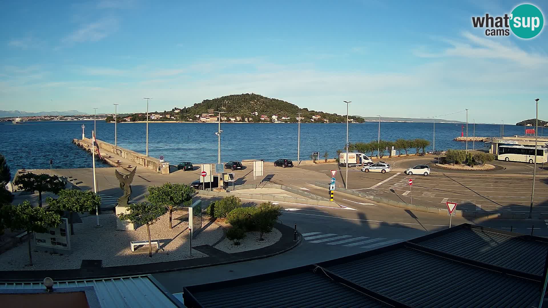 Webcam Ugljan – Preko Ferry to Zadar