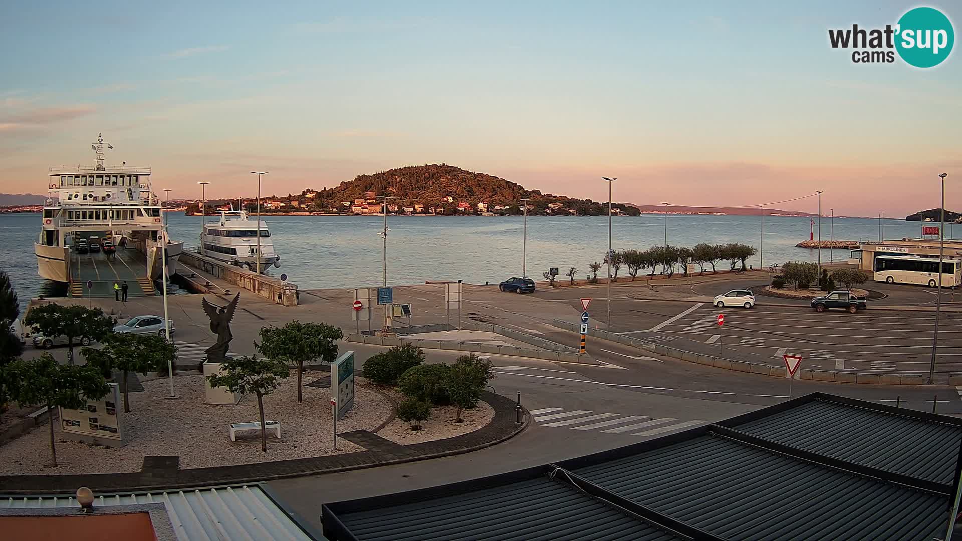 Web cam UGLJAN – Ferry de Preko à Zadar