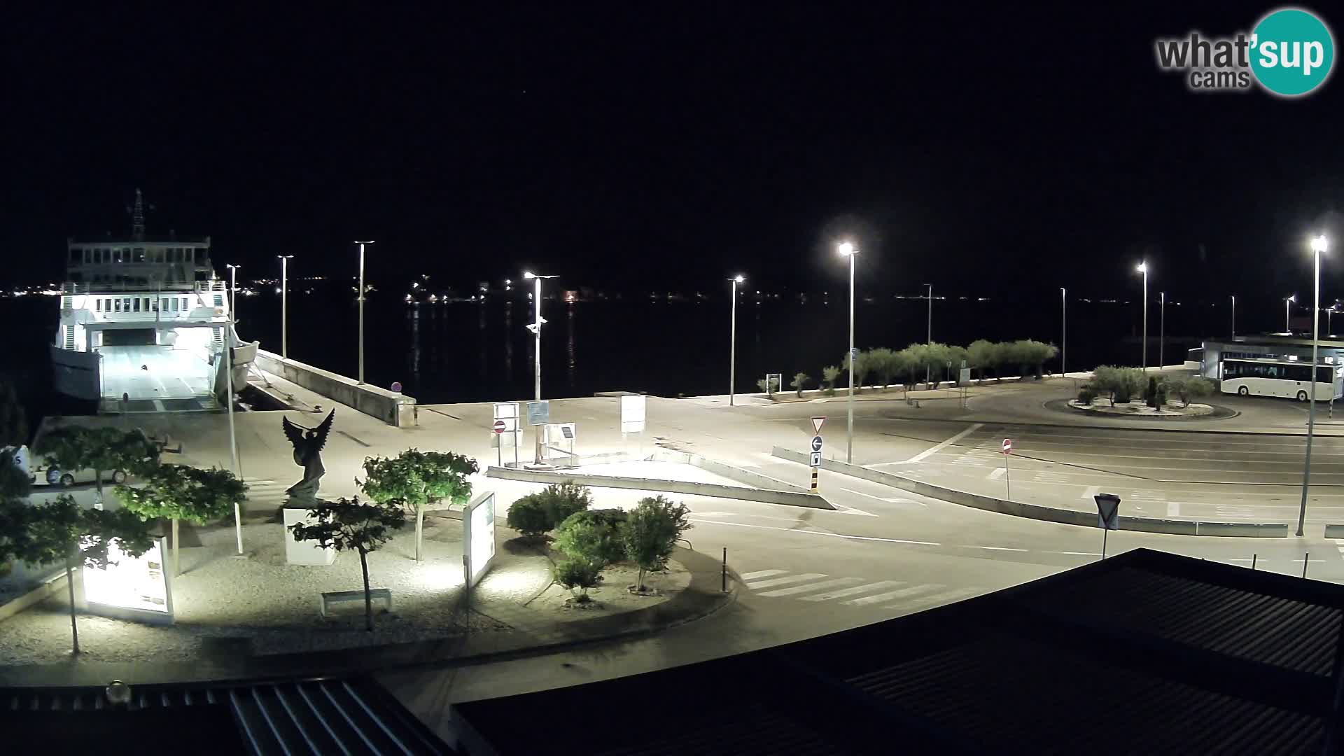 Webcam Ugljan – Preko Ferry to Zadar