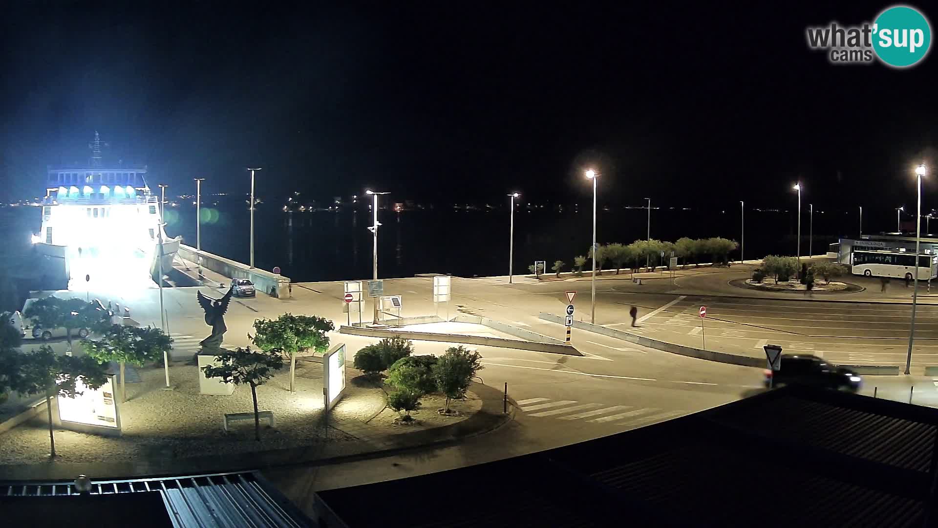 Webcam Ugljan – Preko Ferry to Zadar