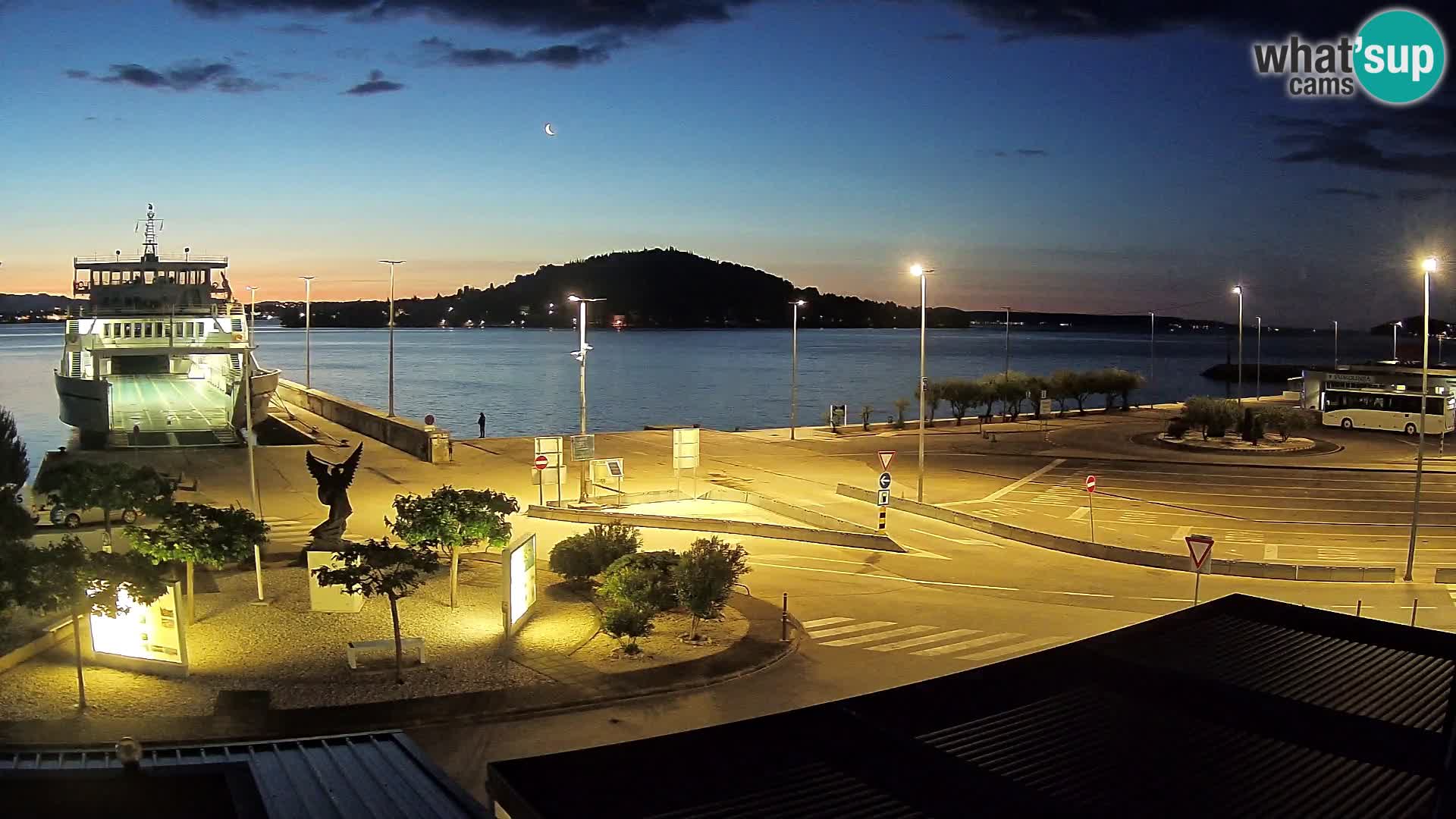 Webcam Ugljan – Preko Ferry to Zadar